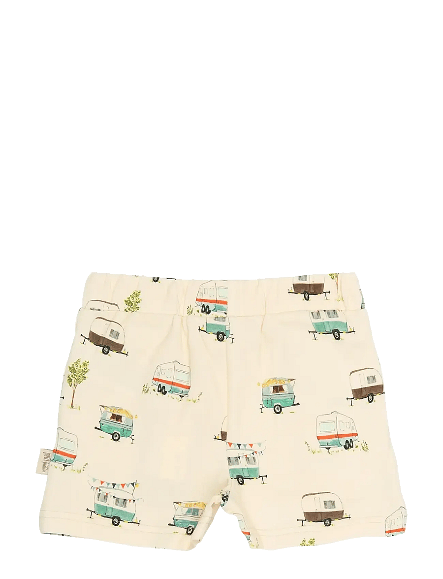 Petit Piao - PPSun Shorts - sweatshorts - eggnog camper aop - 2