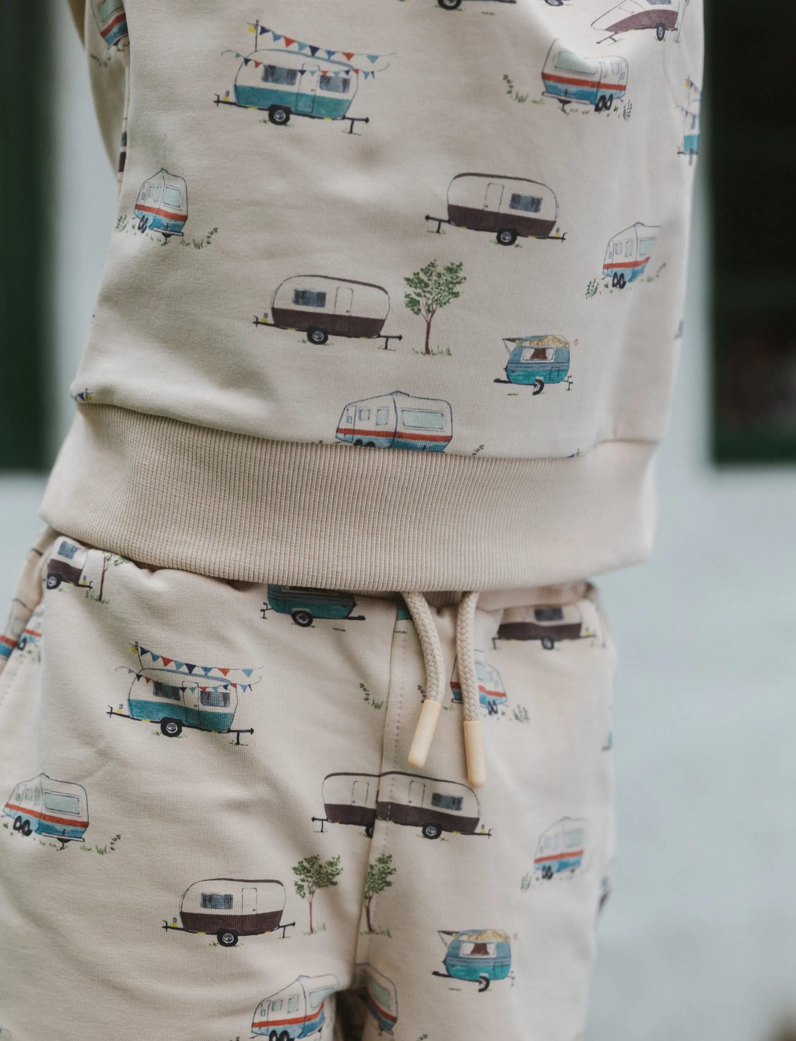 Petit Piao Ppsun Shorts, 104, Cream, Shorts > Svedeshorts, Børn