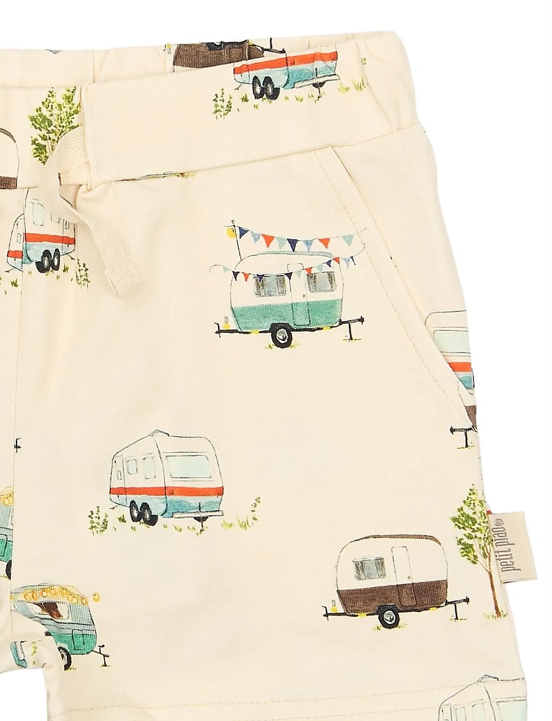 Petit Piao - PPSun Shorts - sweatshorts - eggnog camper aop - 4