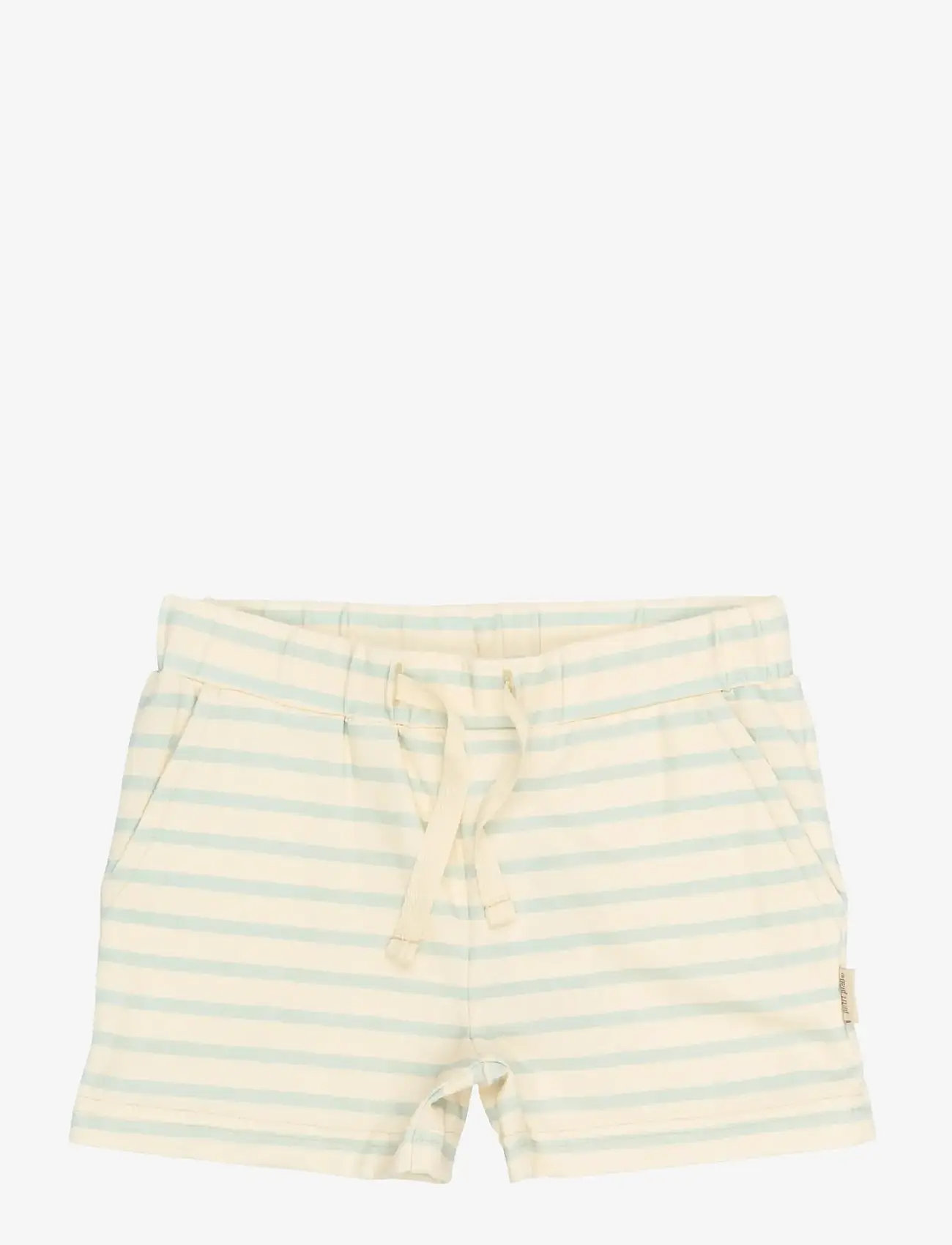 Petit Piao - PPSun Shorts - sweatshorts - winter sky striped - 0