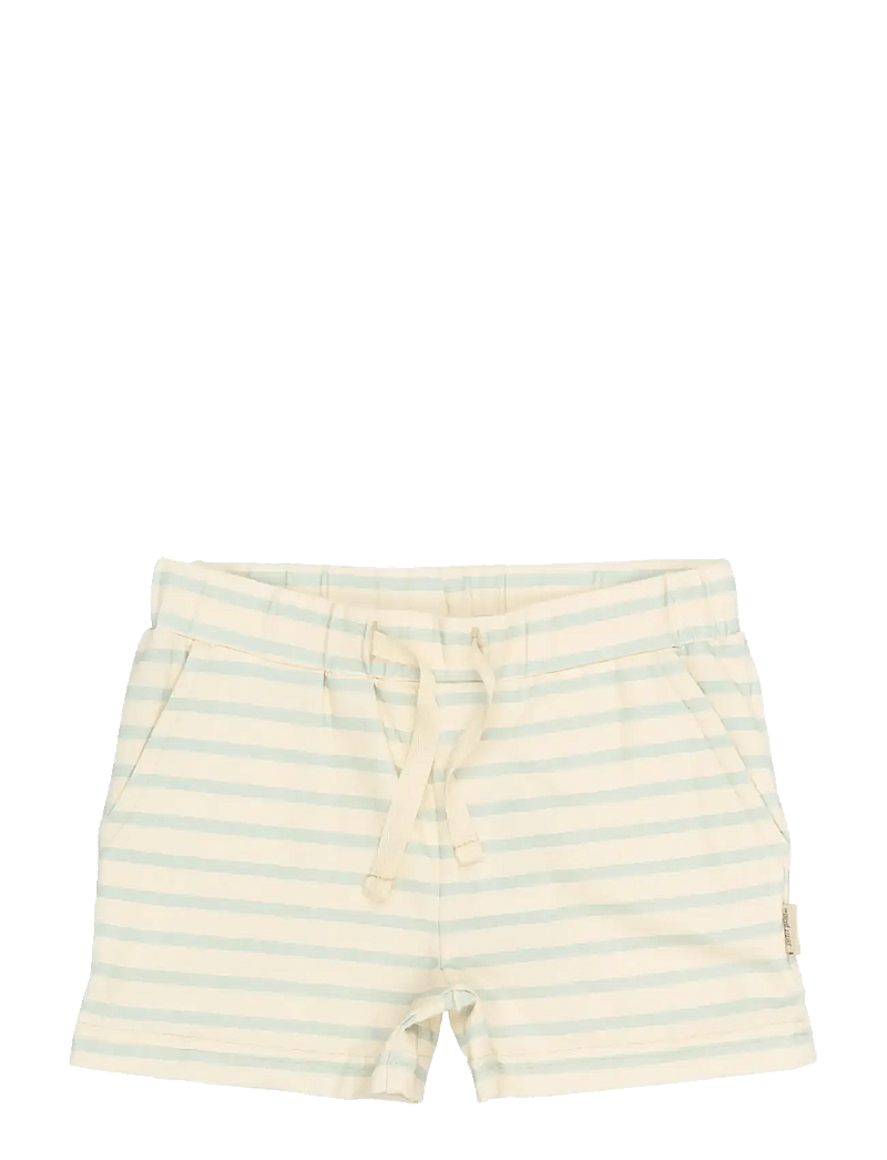 Petit Piao - PPSun Shorts - sweatshorts - winter sky striped - 0