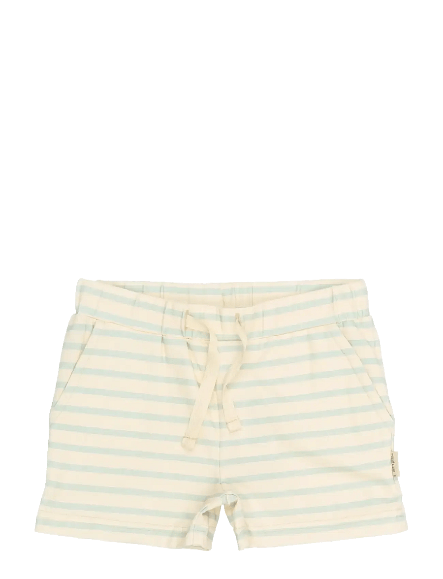 Petit Piao - PPSun Shorts - sweatshorts - winter sky striped - 0