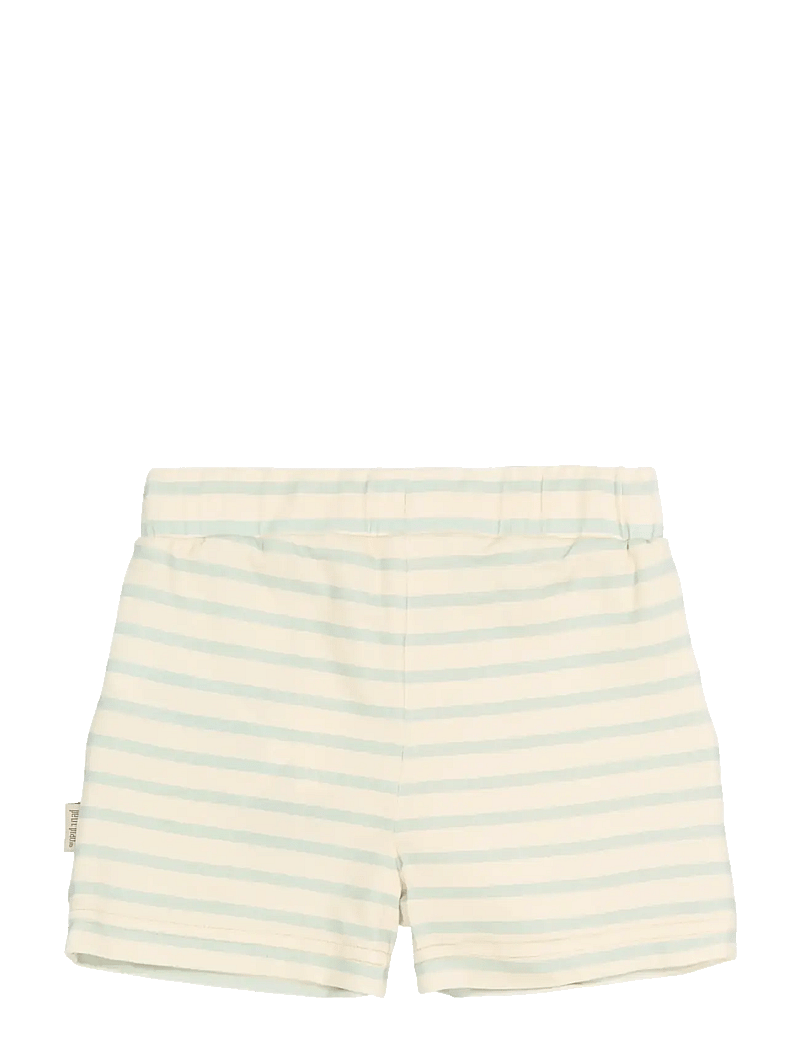 Petit Piao - PPSun Shorts - sweatshorts - winter sky striped - 1