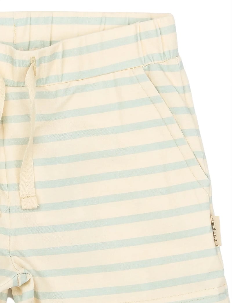 Petit Piao - PPSun Shorts - sweatshorts - winter sky striped - 2