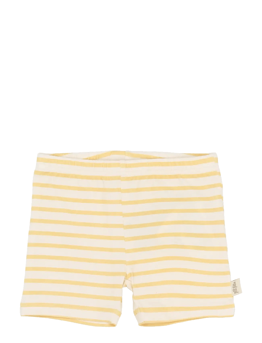 Petit Piao - PPSun Bike Shorts - sweatshorts - dusky citron striped - 1