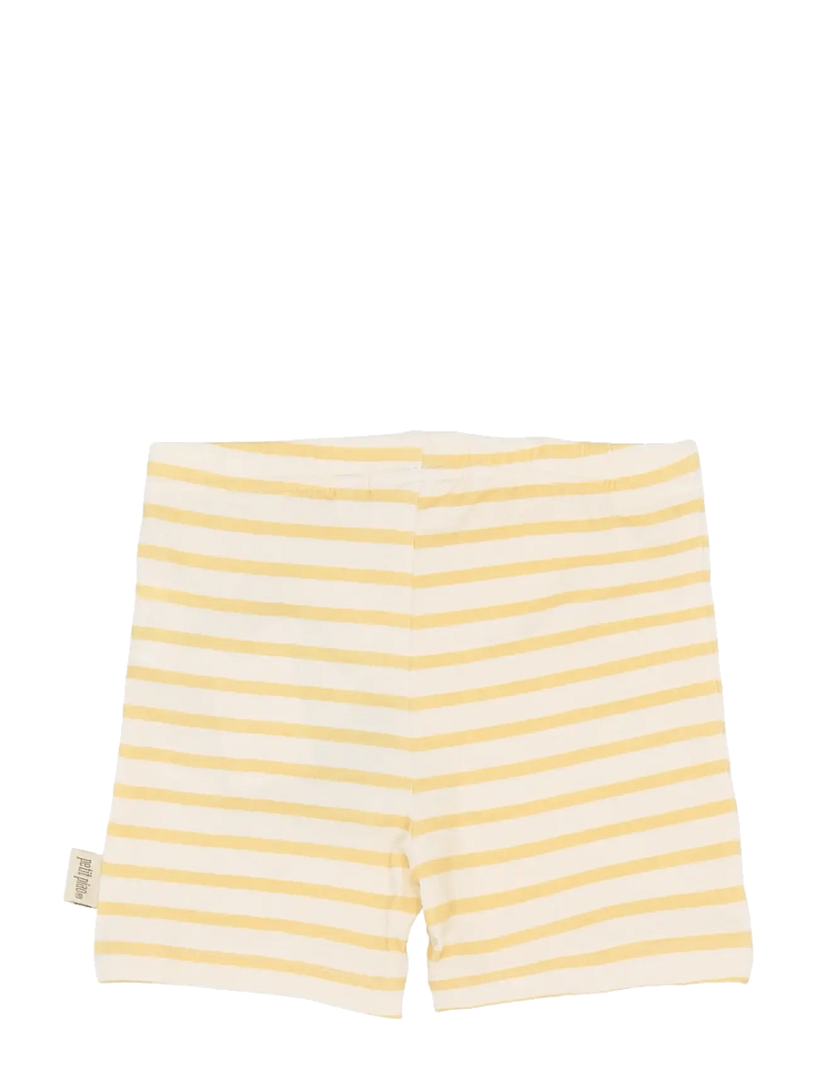 Petit Piao - PPSun Bike Shorts - sweatshorts - dusky citron striped - 2