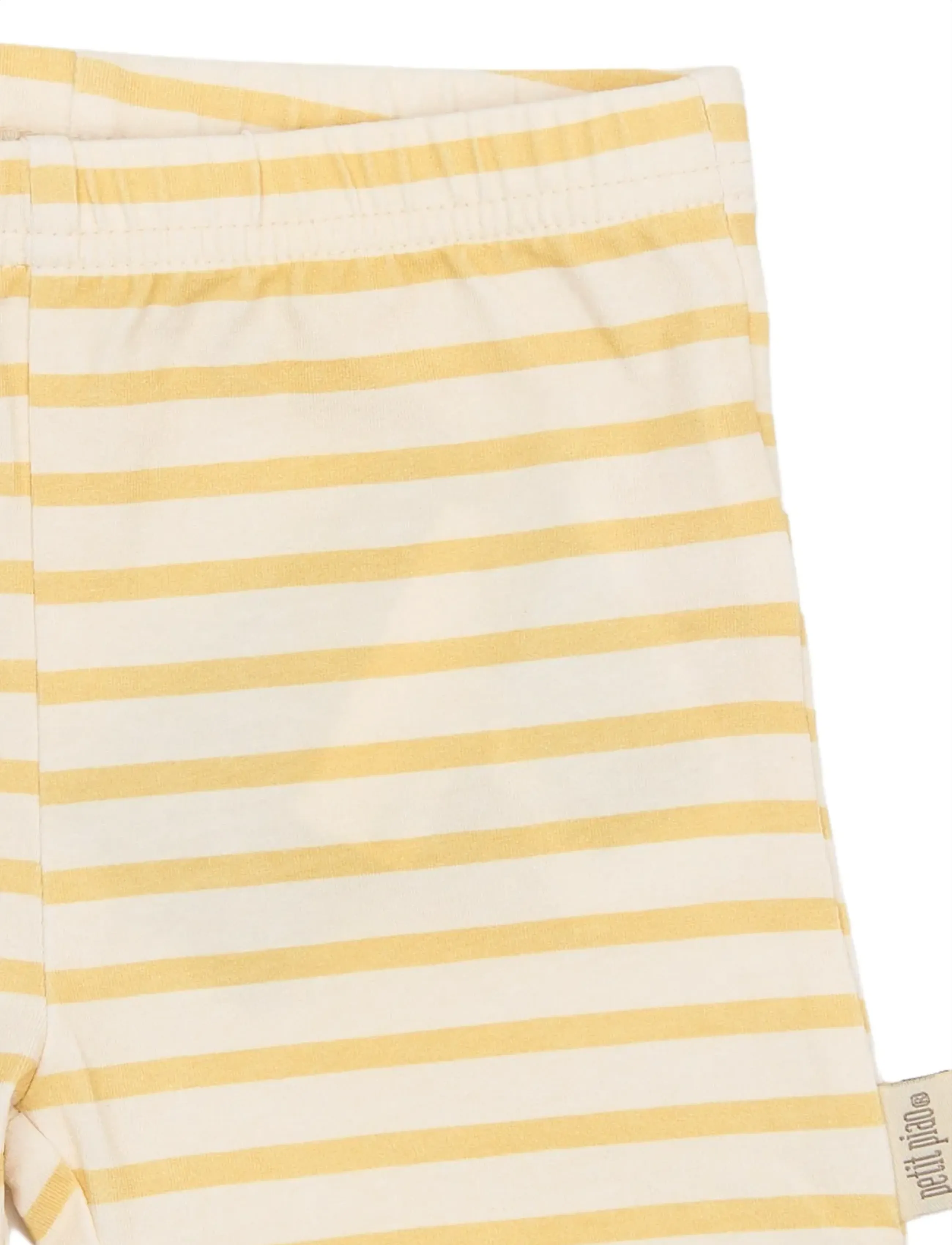 Petit Piao - PPSun Bike Shorts - sweatshorts - dusky citron striped - 3