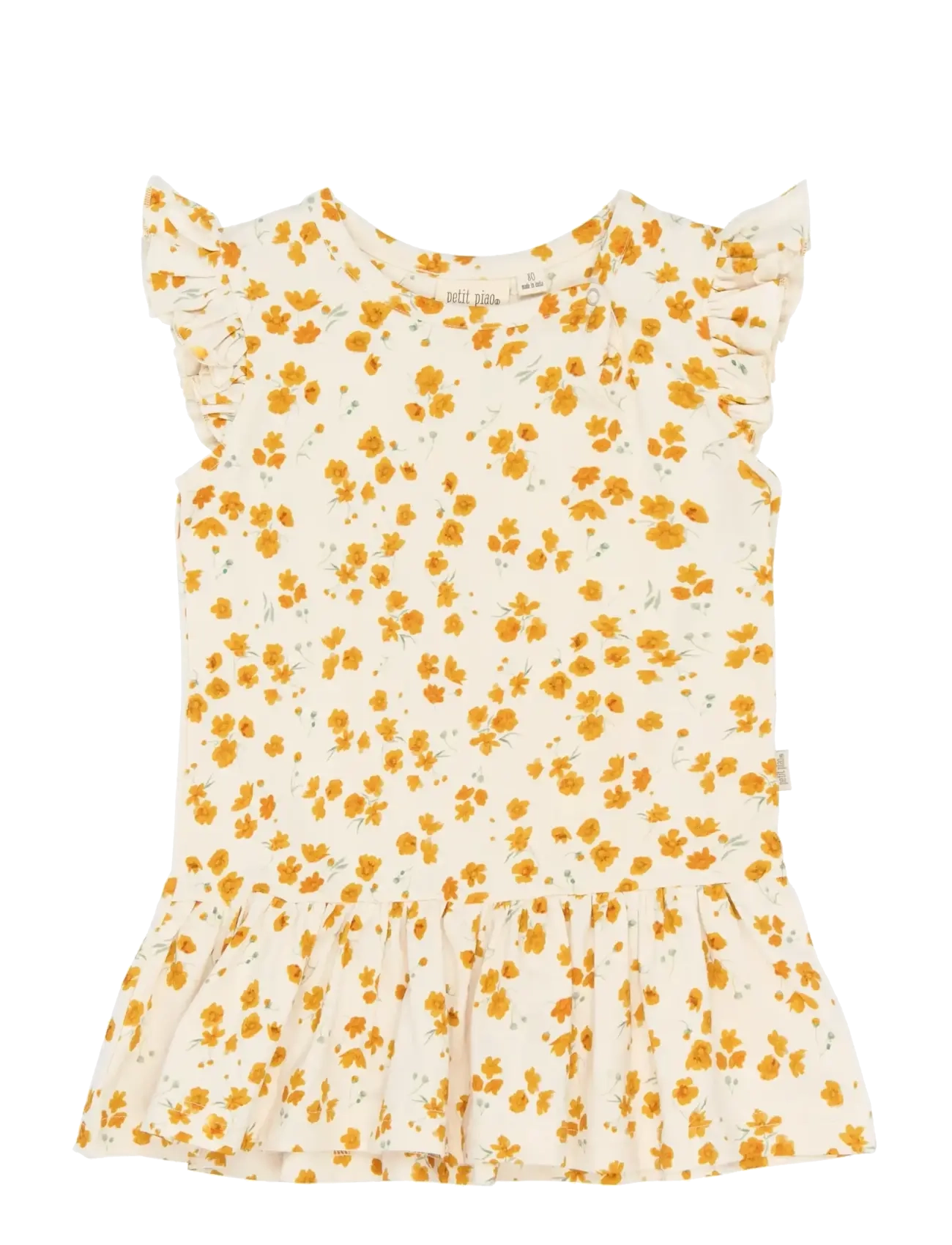 Petit Piao Ppsun S_L Dress, 104, Casual Dresses, Creme - Sleeveless Kinder