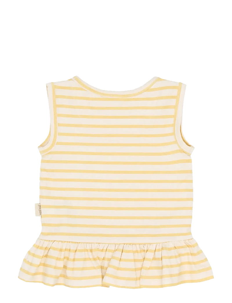 Petit Piao - PPSun S_L Top - Õlapaeltega topid - dusky citron striped - 1