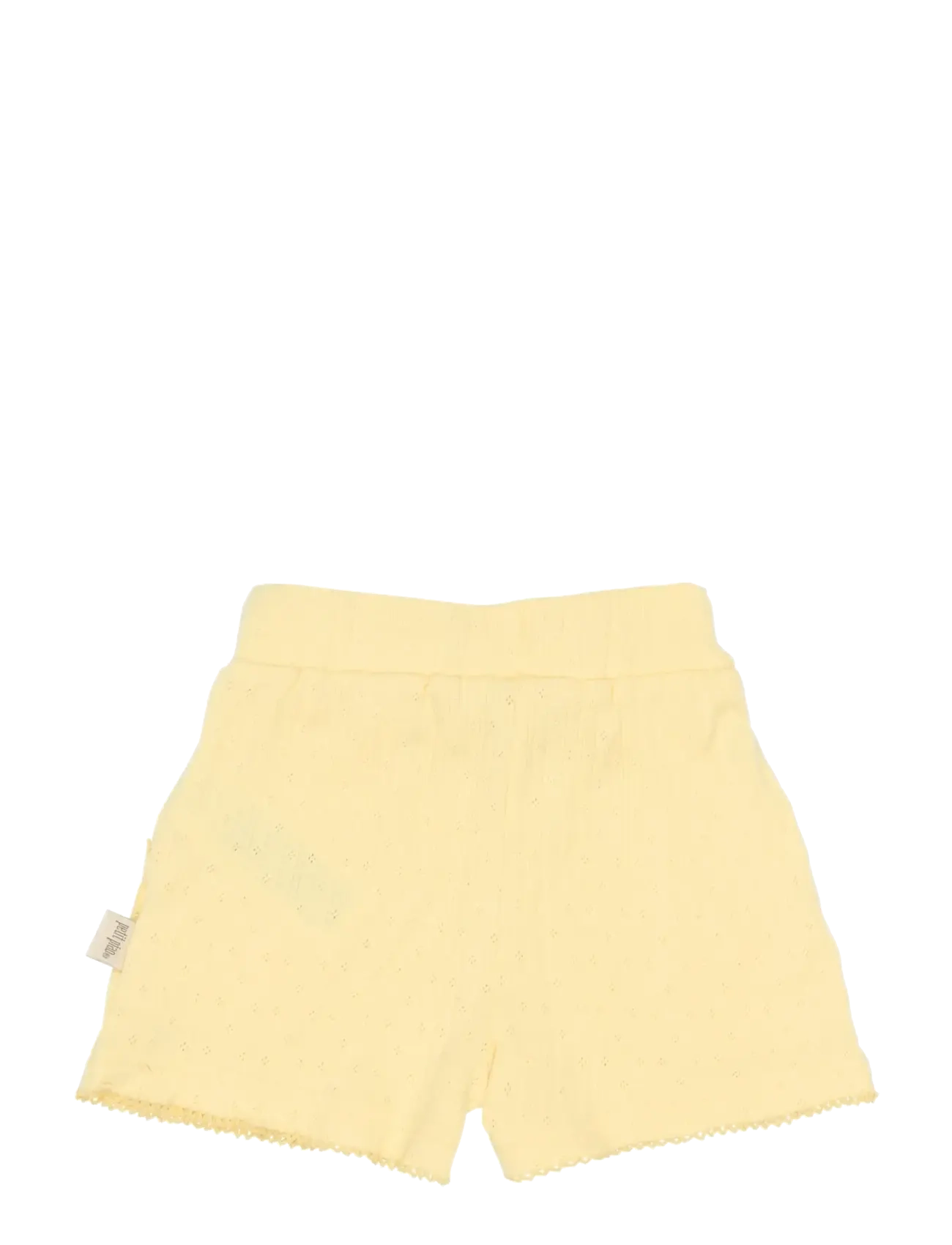 Petit Piao - PPSuze Pointelle Shorts - shorts en molleton - mellow yellow - 1