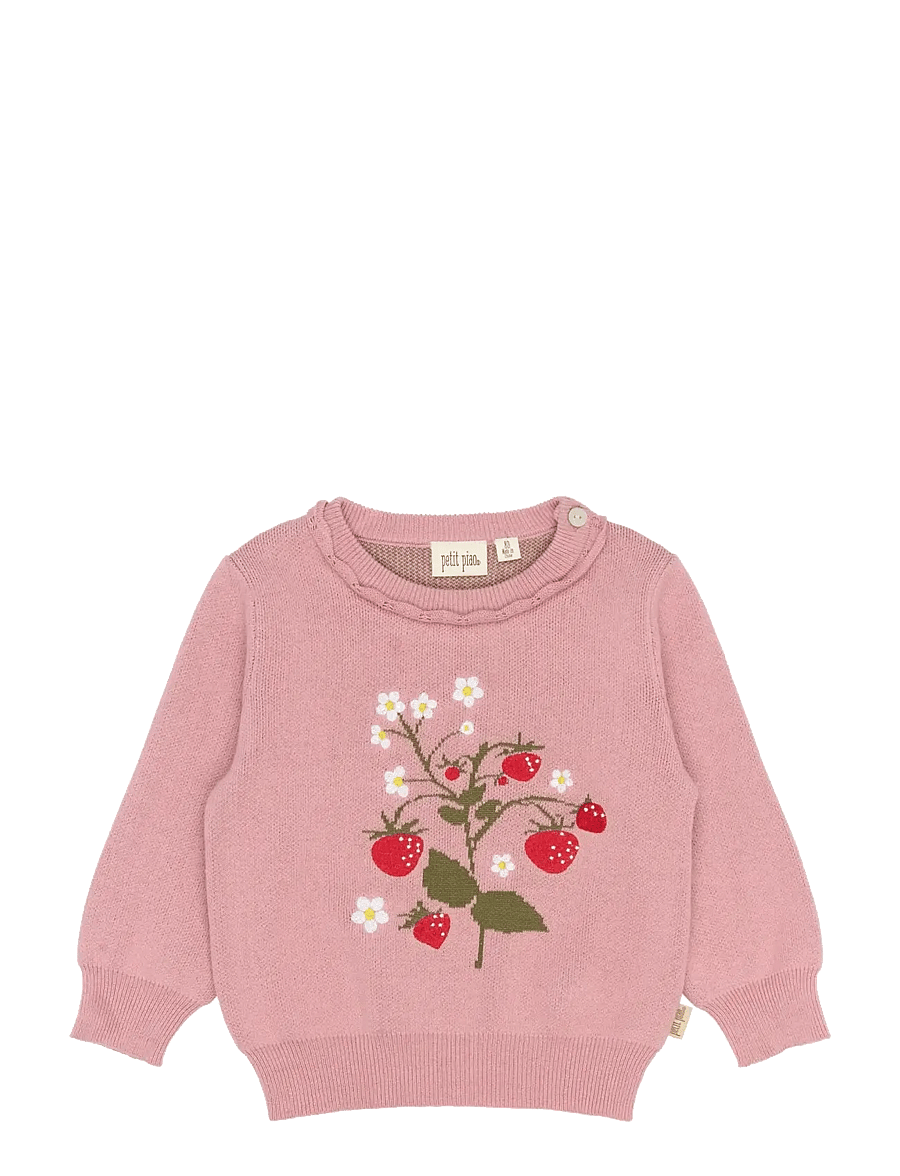 Petit Piao - PPEllen Knit Pullover - pullover - dusty rose - 1