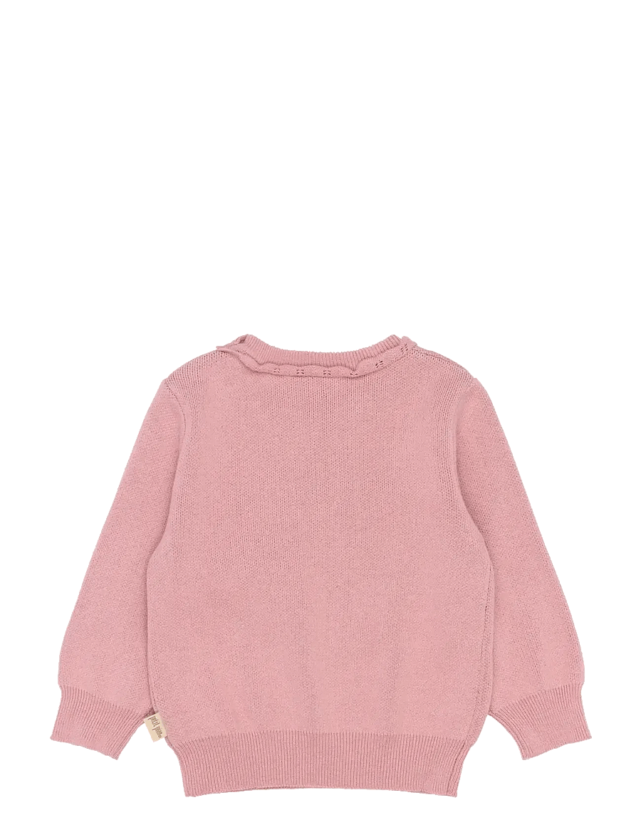 Petit Piao - PPEllen Knit Pullover - pullover - dusty rose - 2