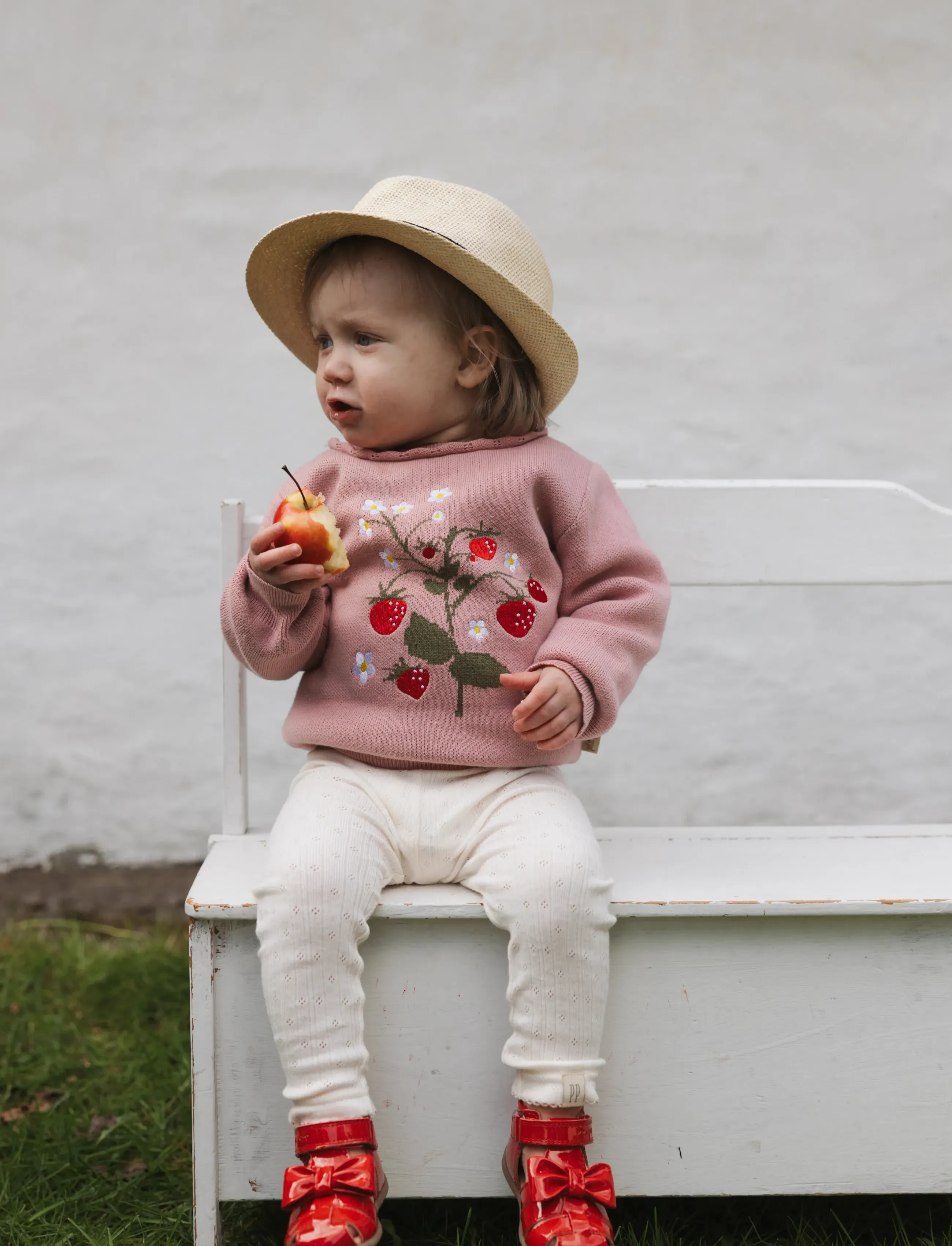 Petit Piao PPEllen Knit Pullover - Neuleet - DUSTY ROSE / pink/rose