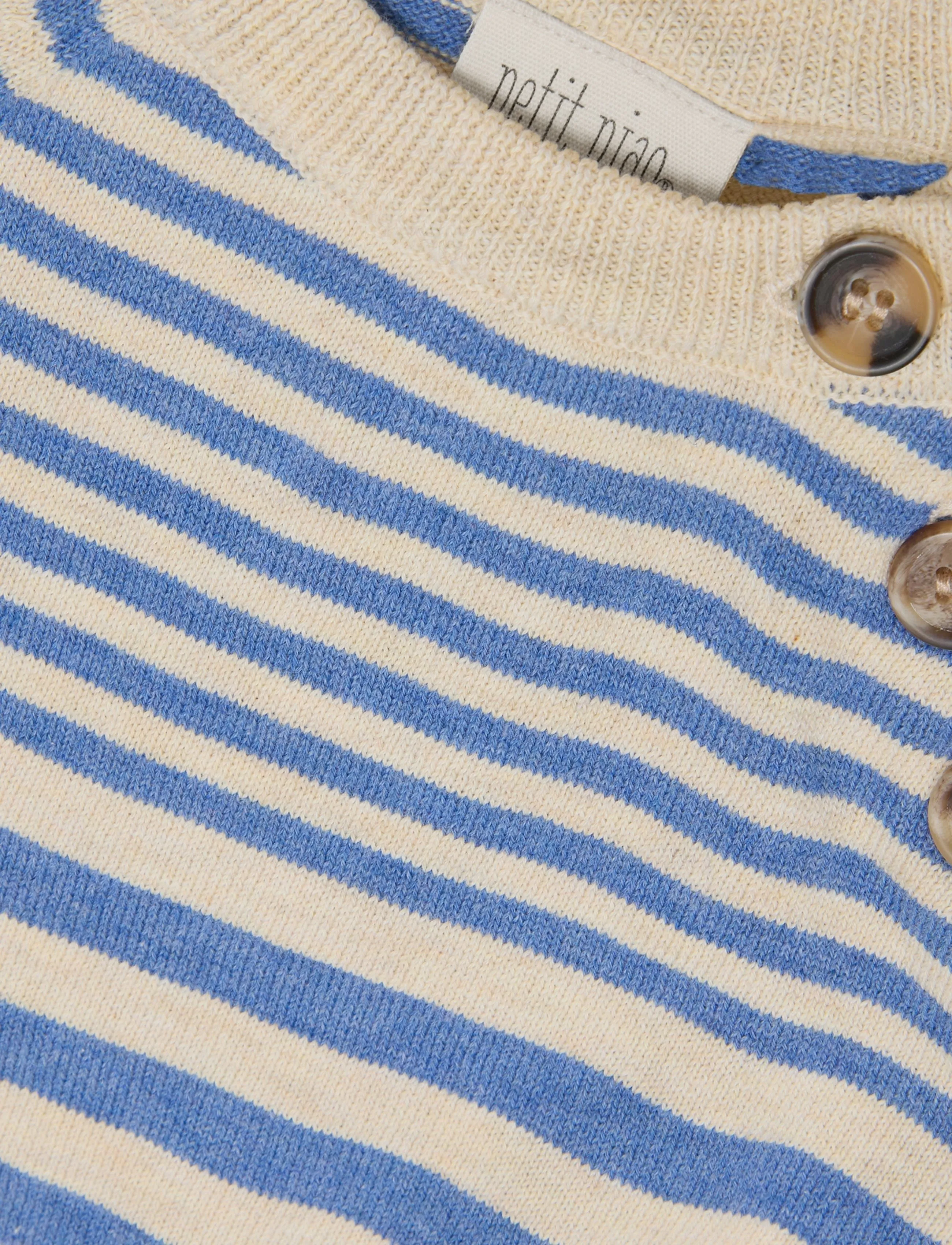Petit Piao - PPElliot Knit Cardigan - infinity striped - 2