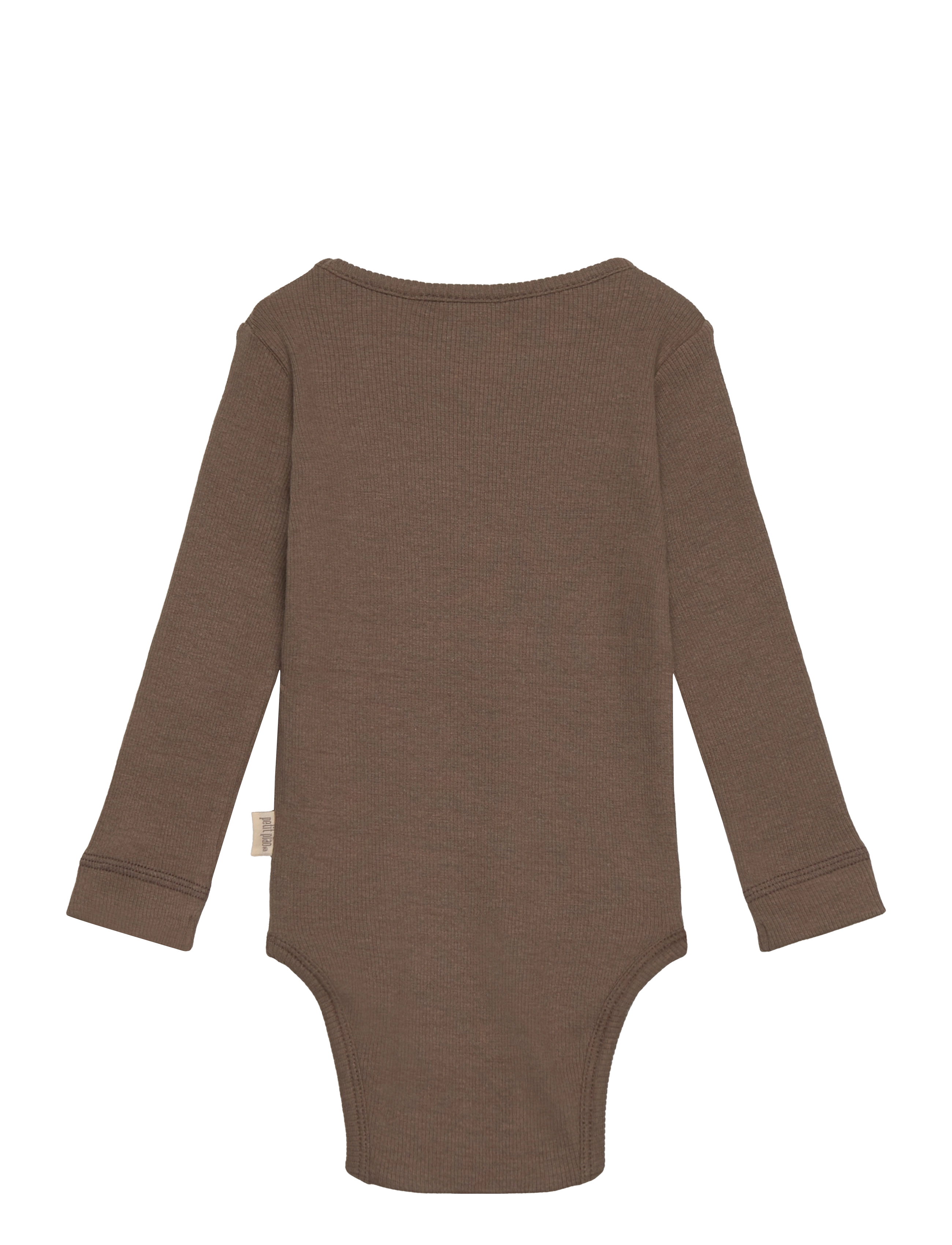 Petit Piao - Body L/S Modal - chocolate brown - 1