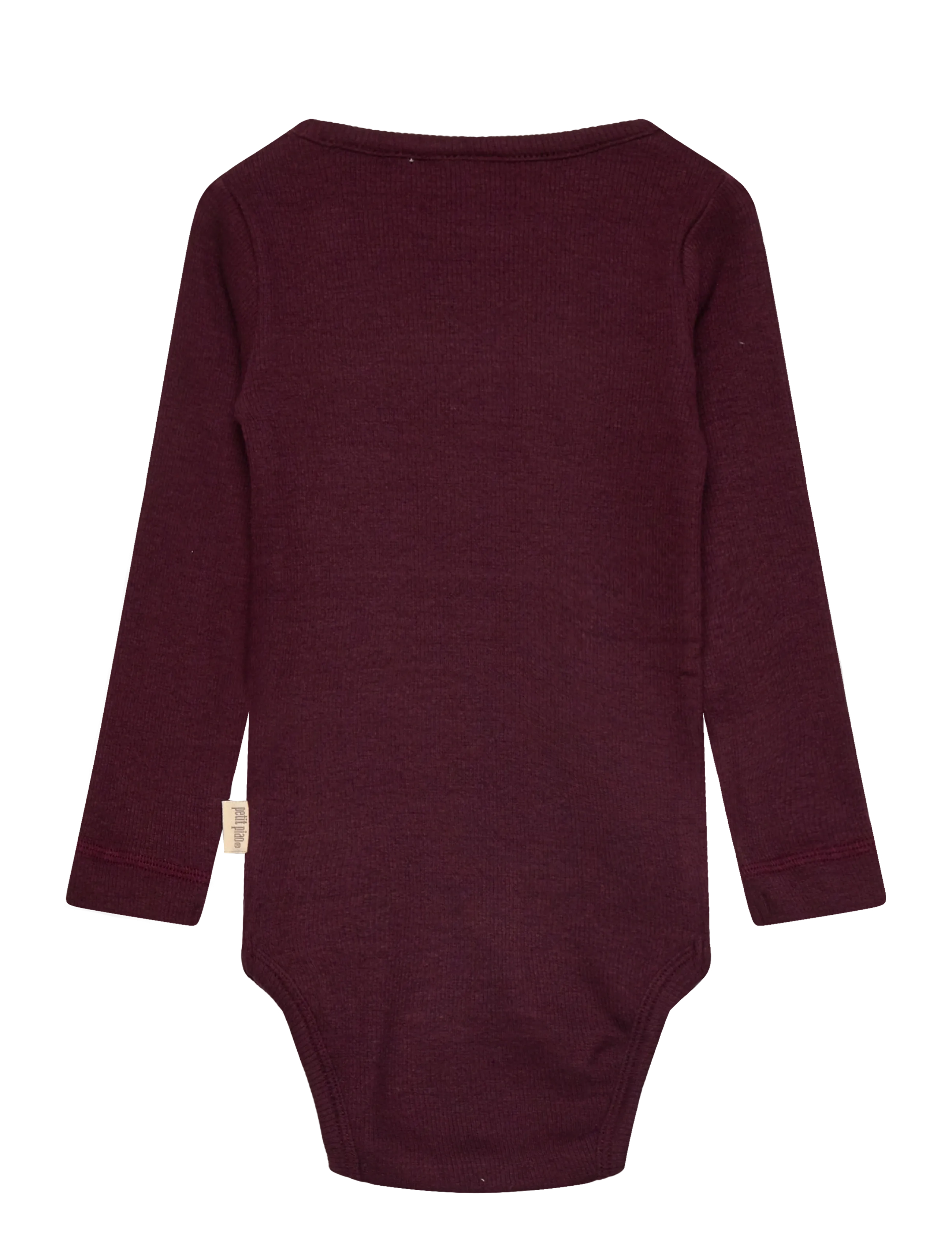 Petit Piao - Body L/S Modal - dark grape - 1