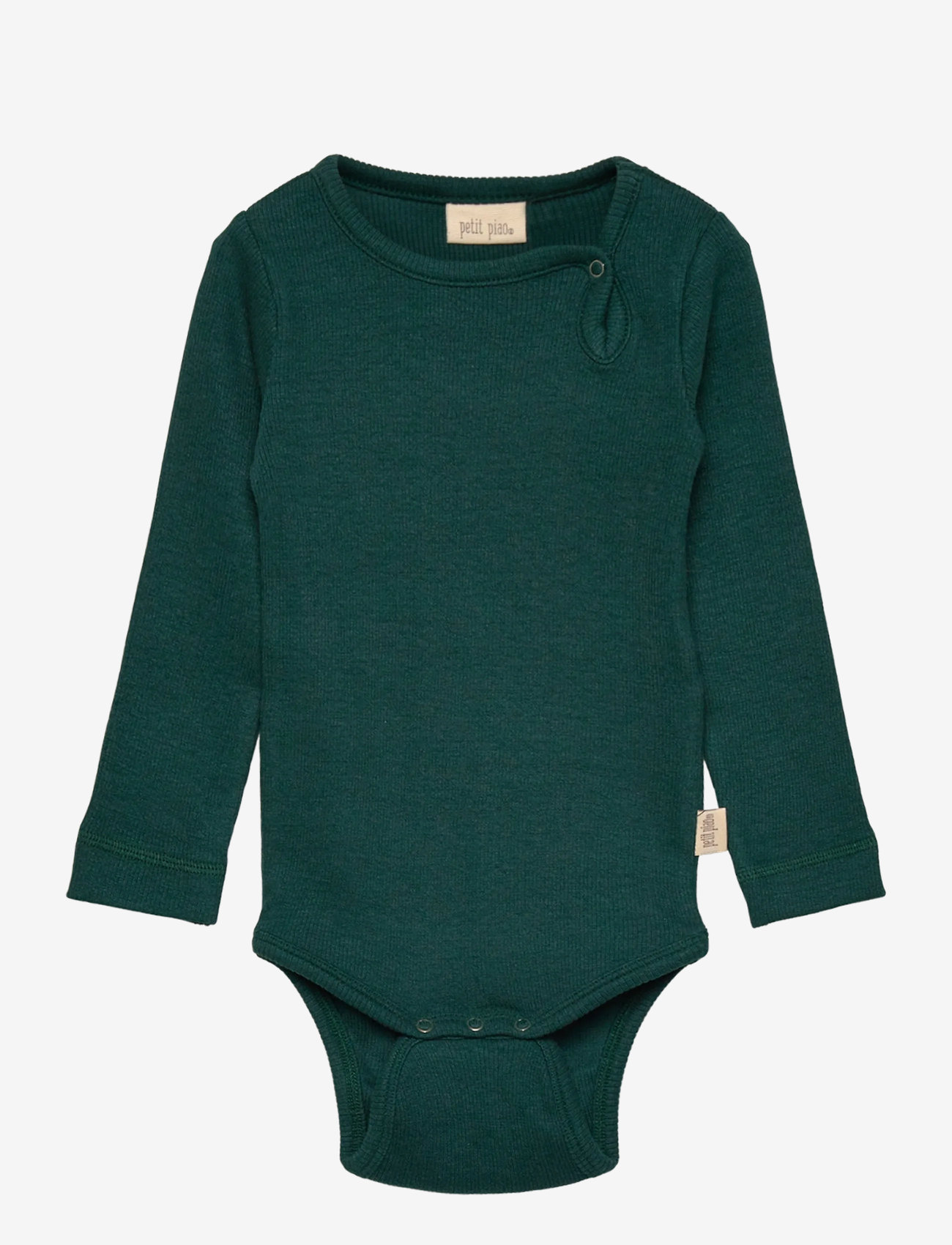 Petit Piao - Body L/S Modal - dark sea - 0