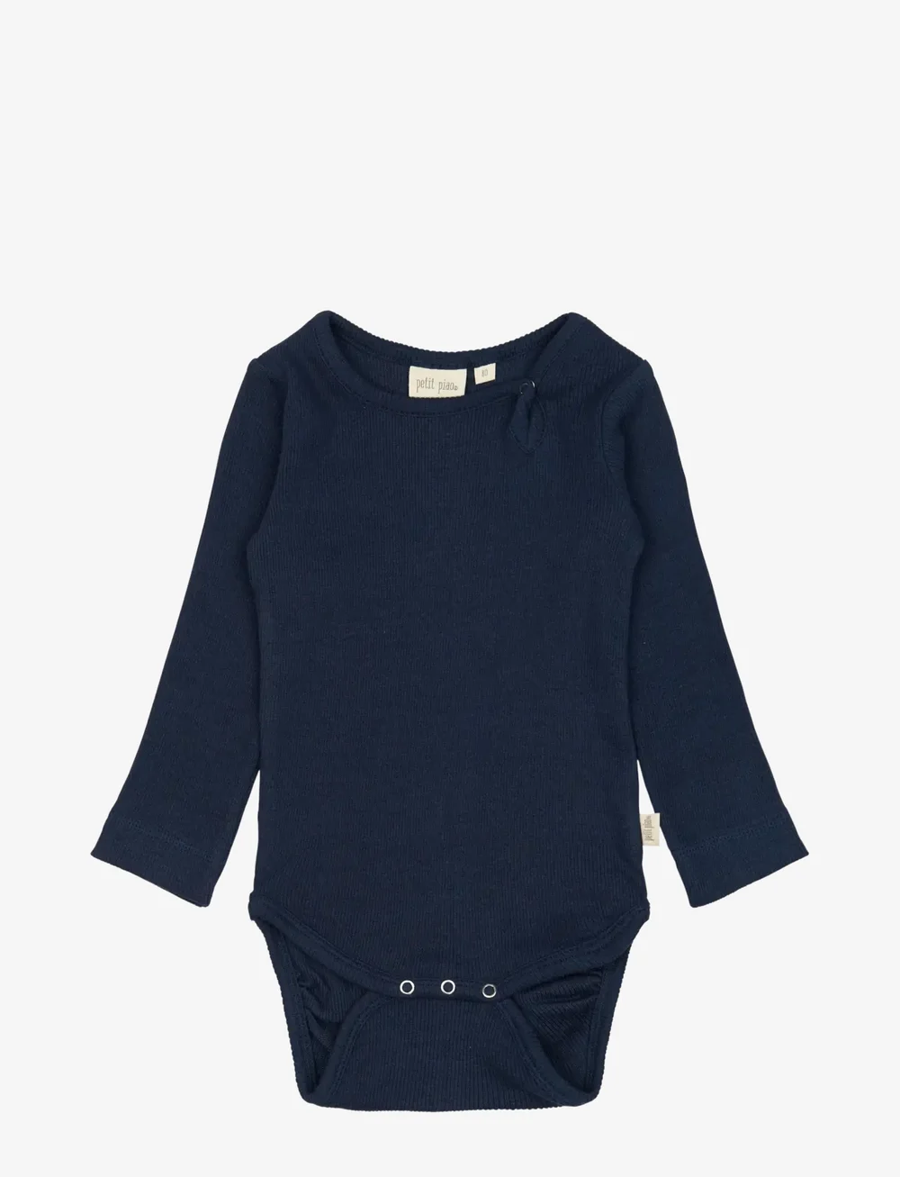 Petit Piao - Body L/S Modal - langärmelige bodys - dress blues - 0