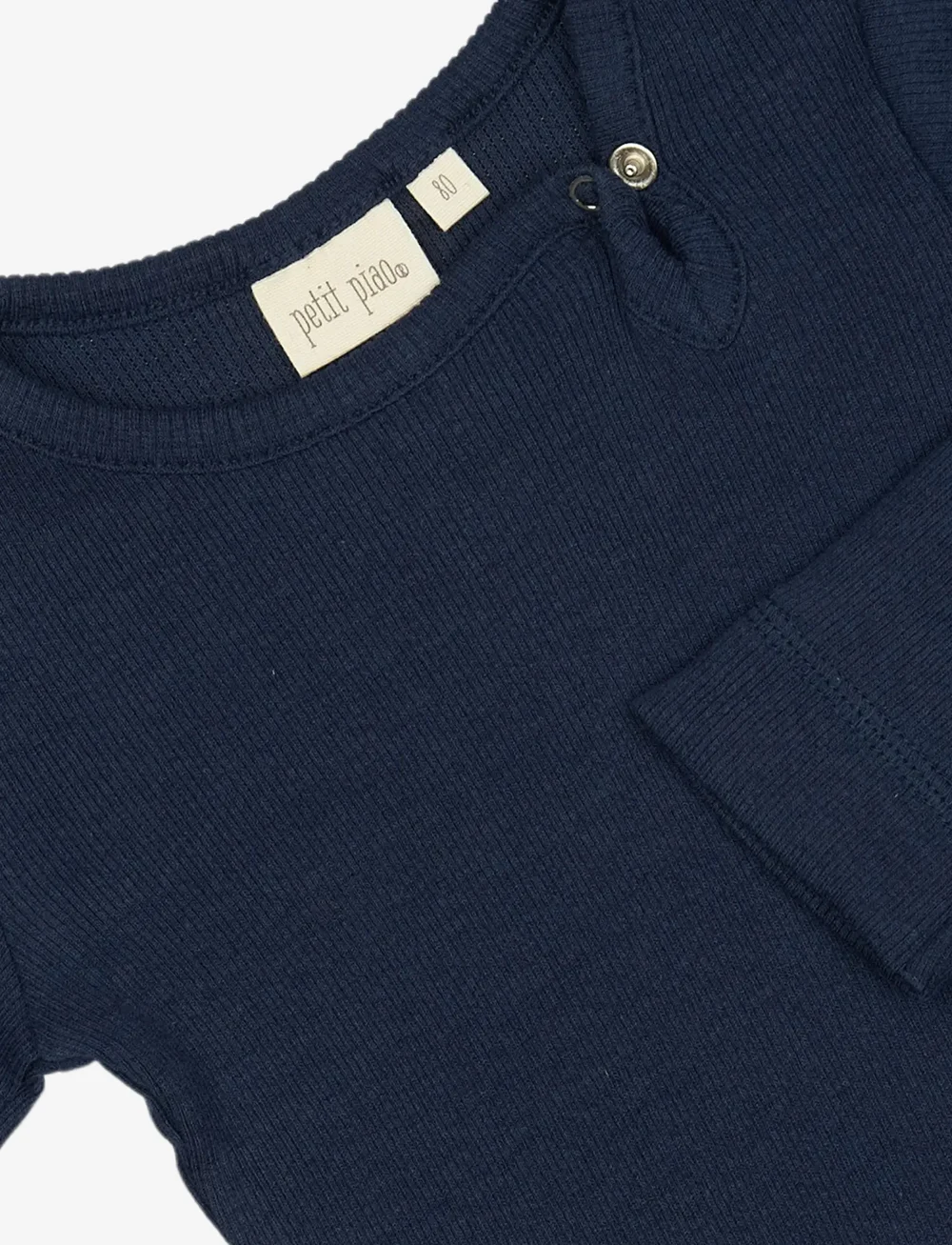 Petit Piao - Body L/S Modal - langärmelige bodys - dress blues - 2