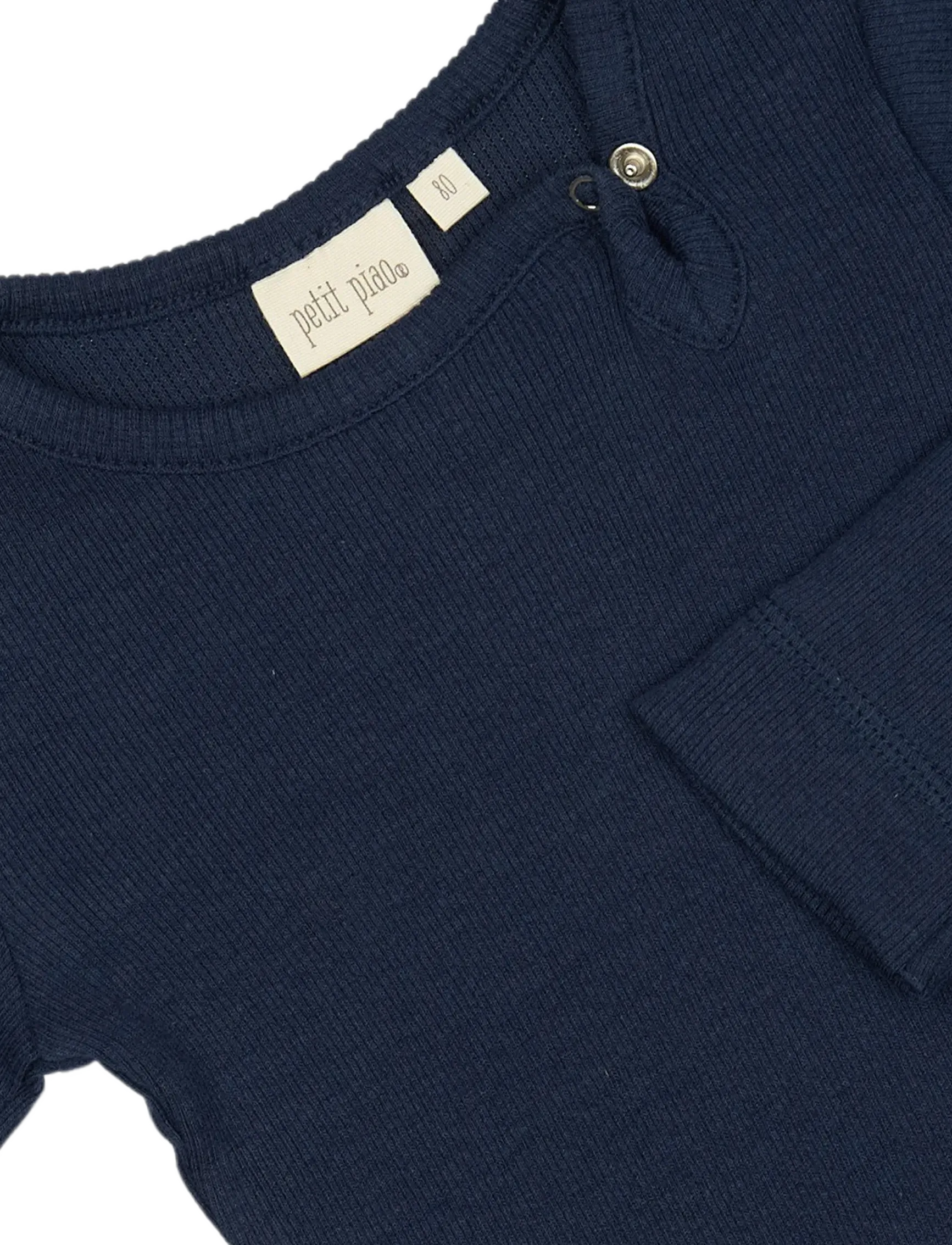 Petit Piao - Body L/S Modal - dress blues - 2