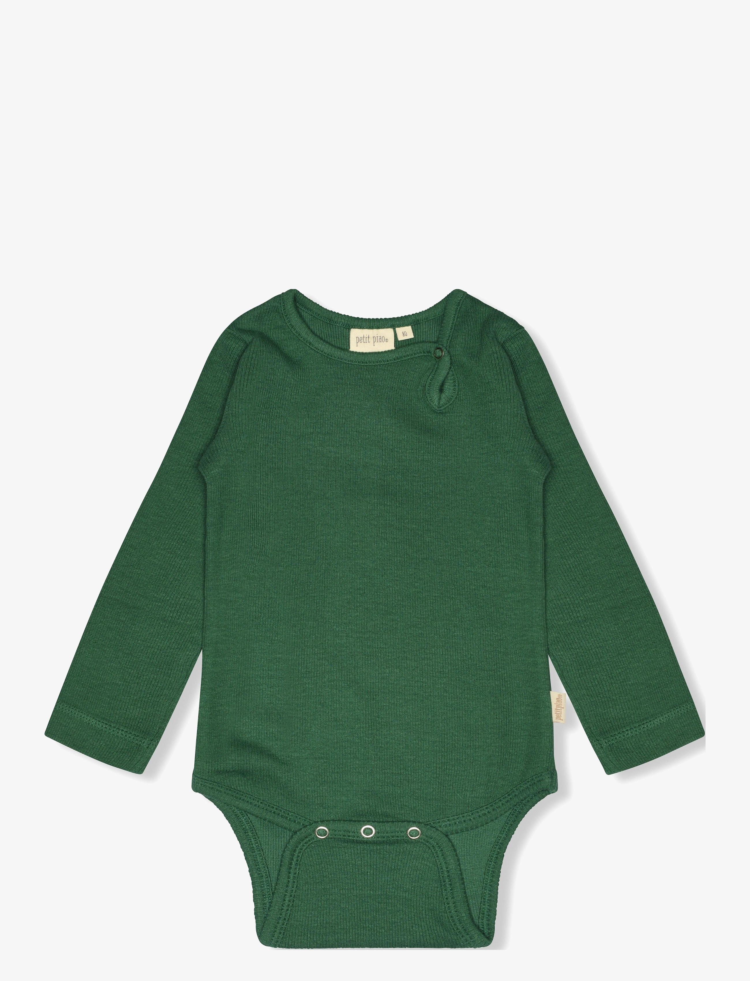 Petit Piao - Body L/S Modal - emerald green - 1