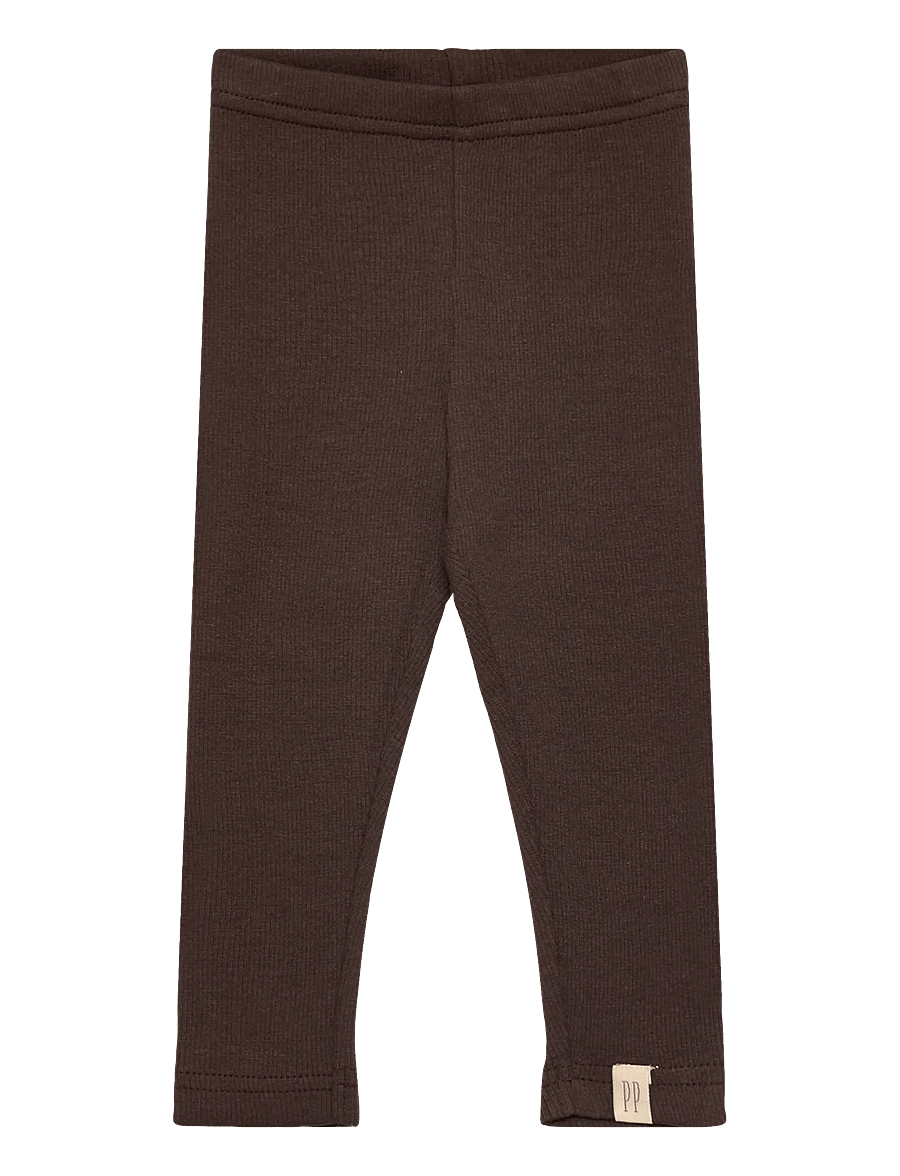 Petit Piao - Legging Modal - leggings - coffee bean - 0