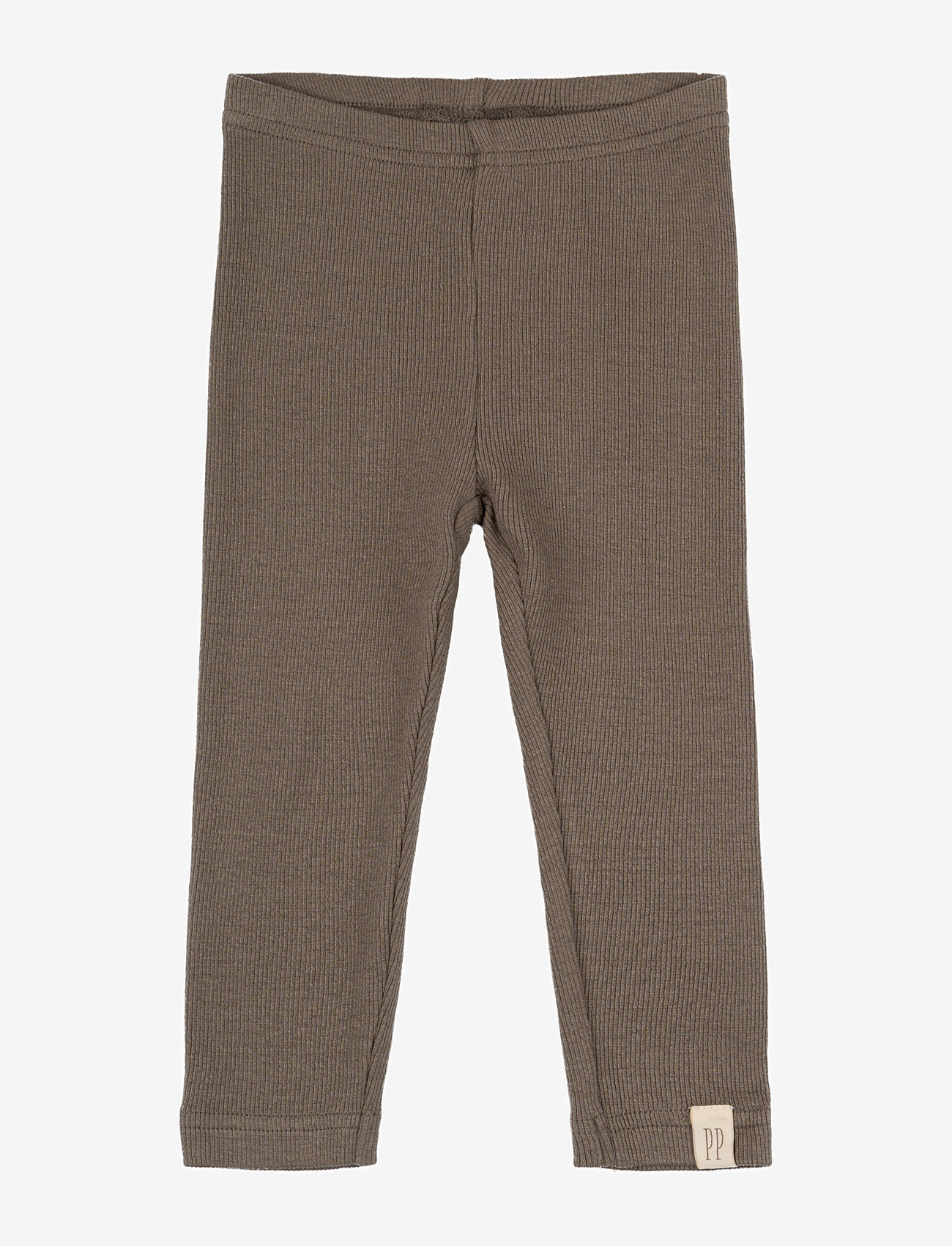 Petit Piao - Legging Modal - efterårstøj - earth brown - 0