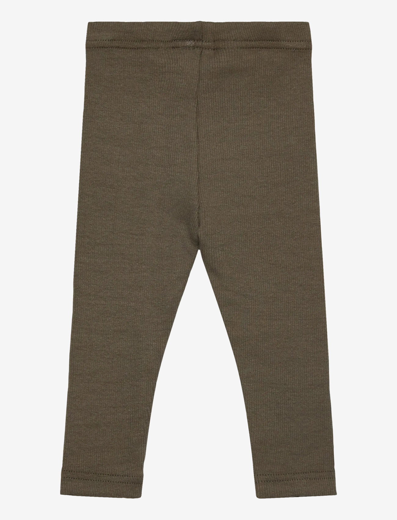 Petit Piao - Legging Modal - efterårstøj - green leaf - 1