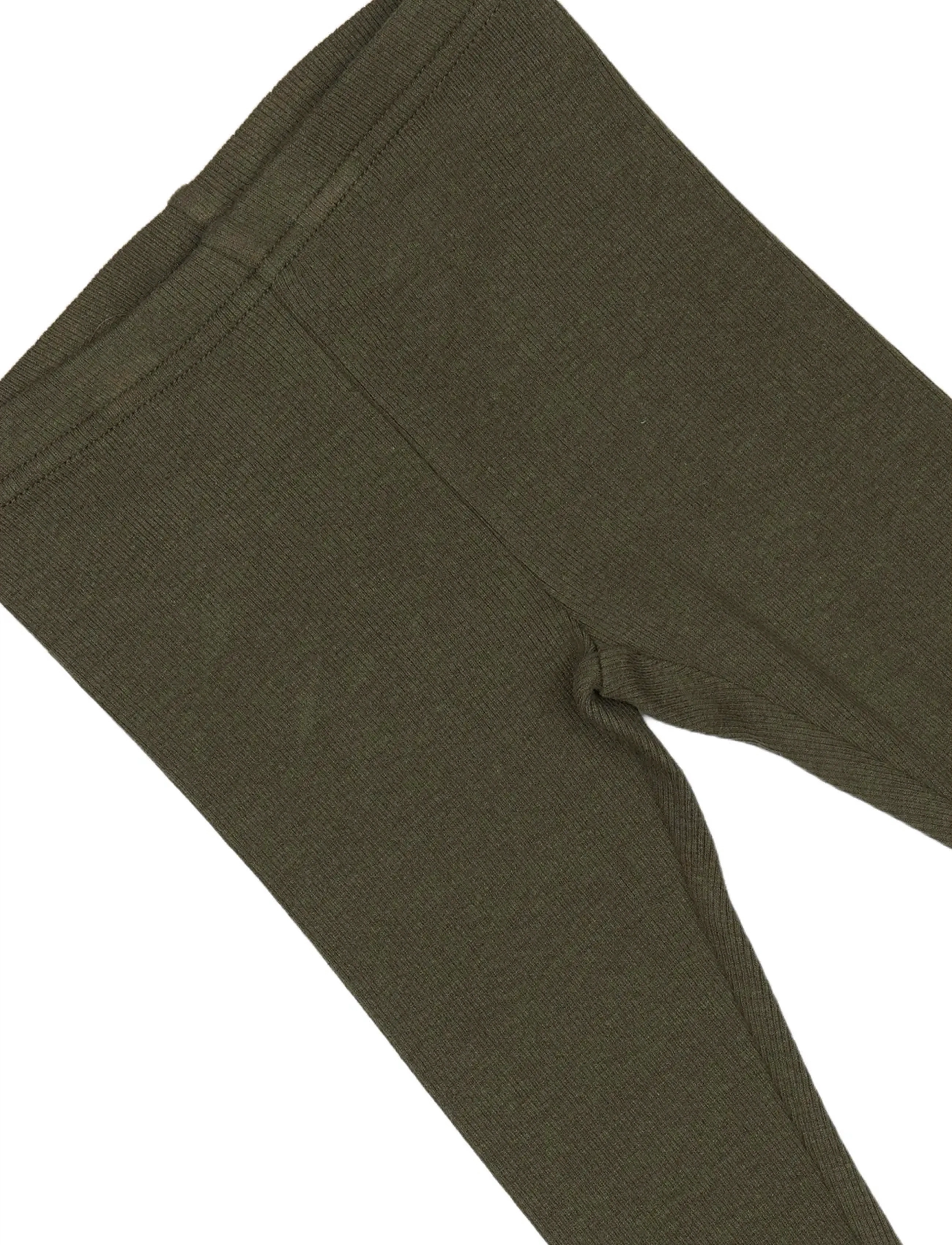 Petit Piao - Legging Modal - leggings - green leaf - 2