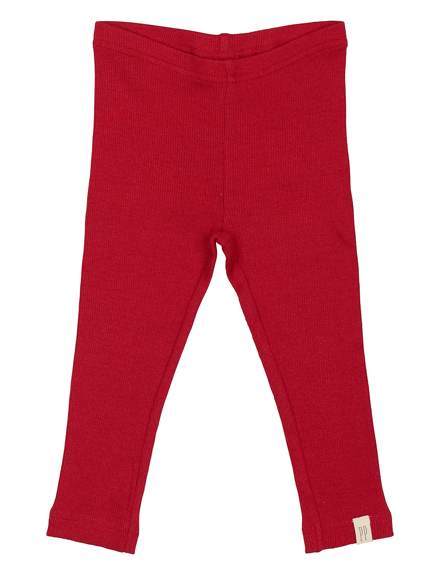 Petit Piao - Legging Modal - retuusid - jet red - 0