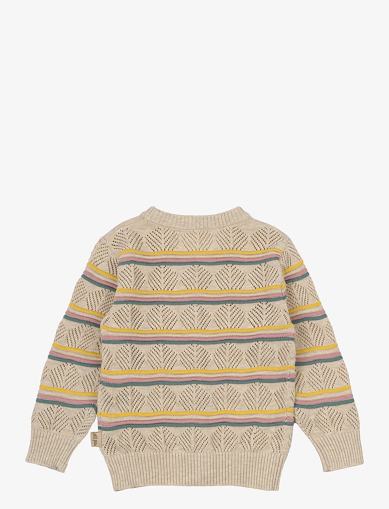 Petit Piao - Cardigan Crafted Stripe - cardigans - multi - 1