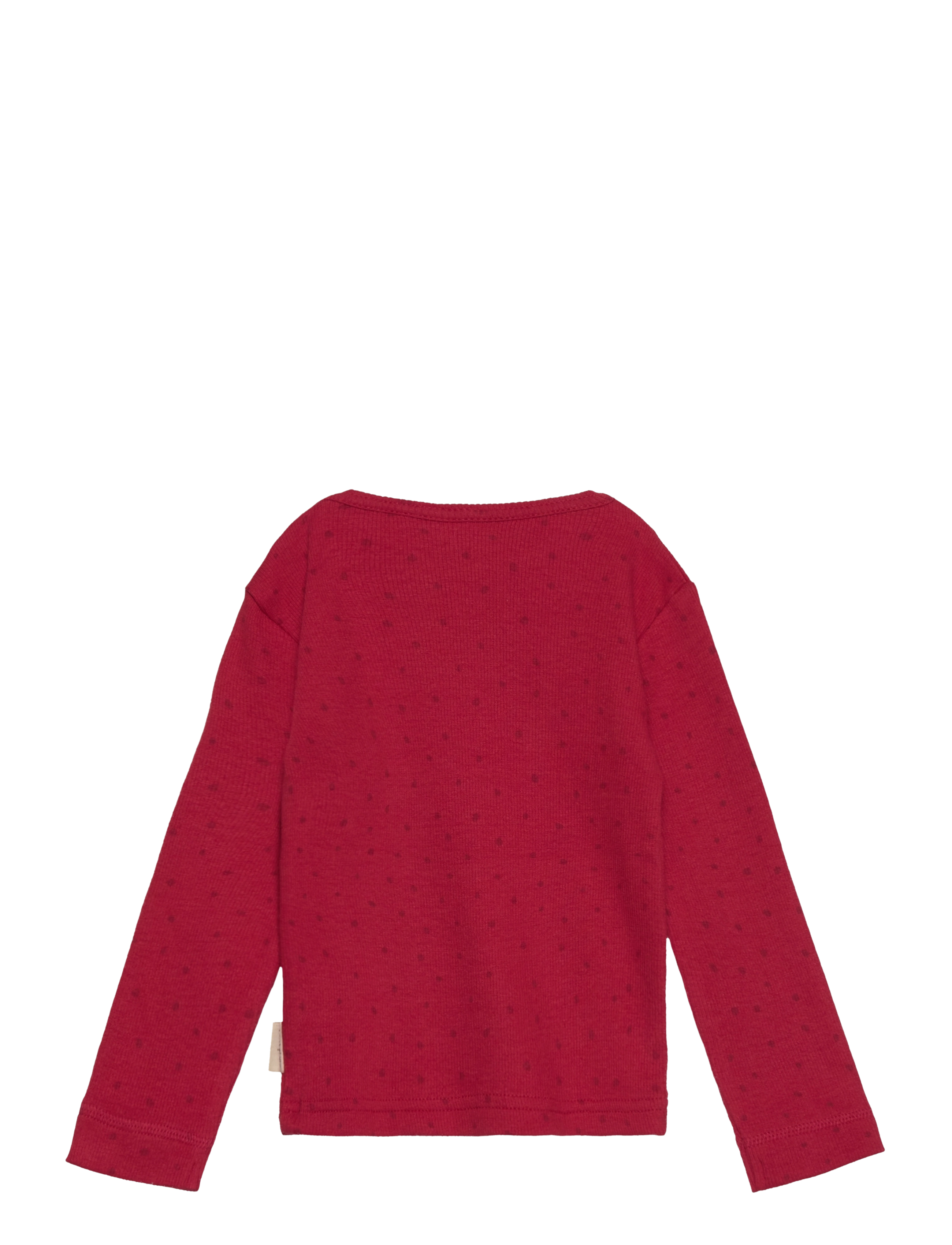 Petit Piao - T-shirt L/S Modal - chili pepper dot - 1