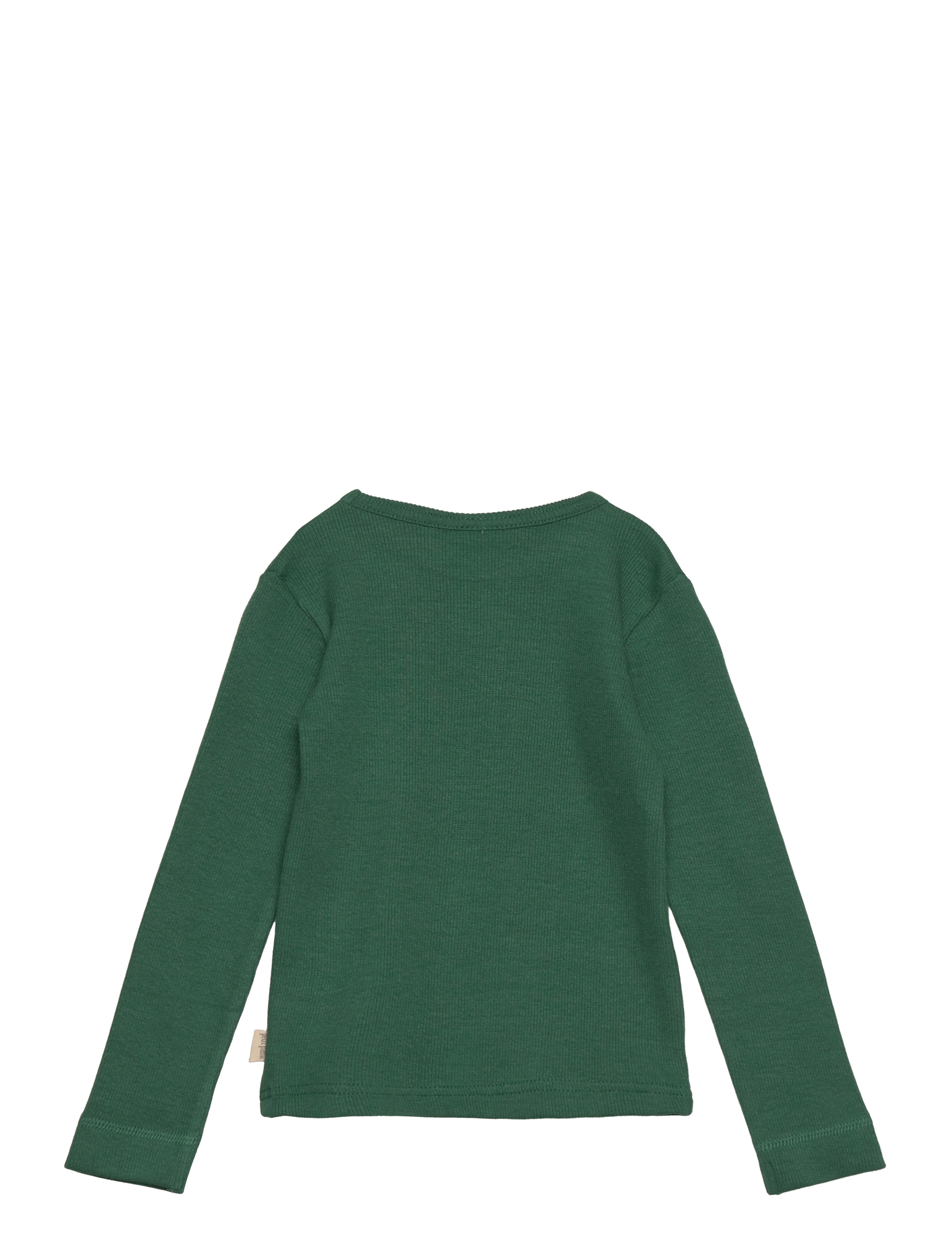 Petit Piao - T-shirt L/S Modal - emerald green - 1