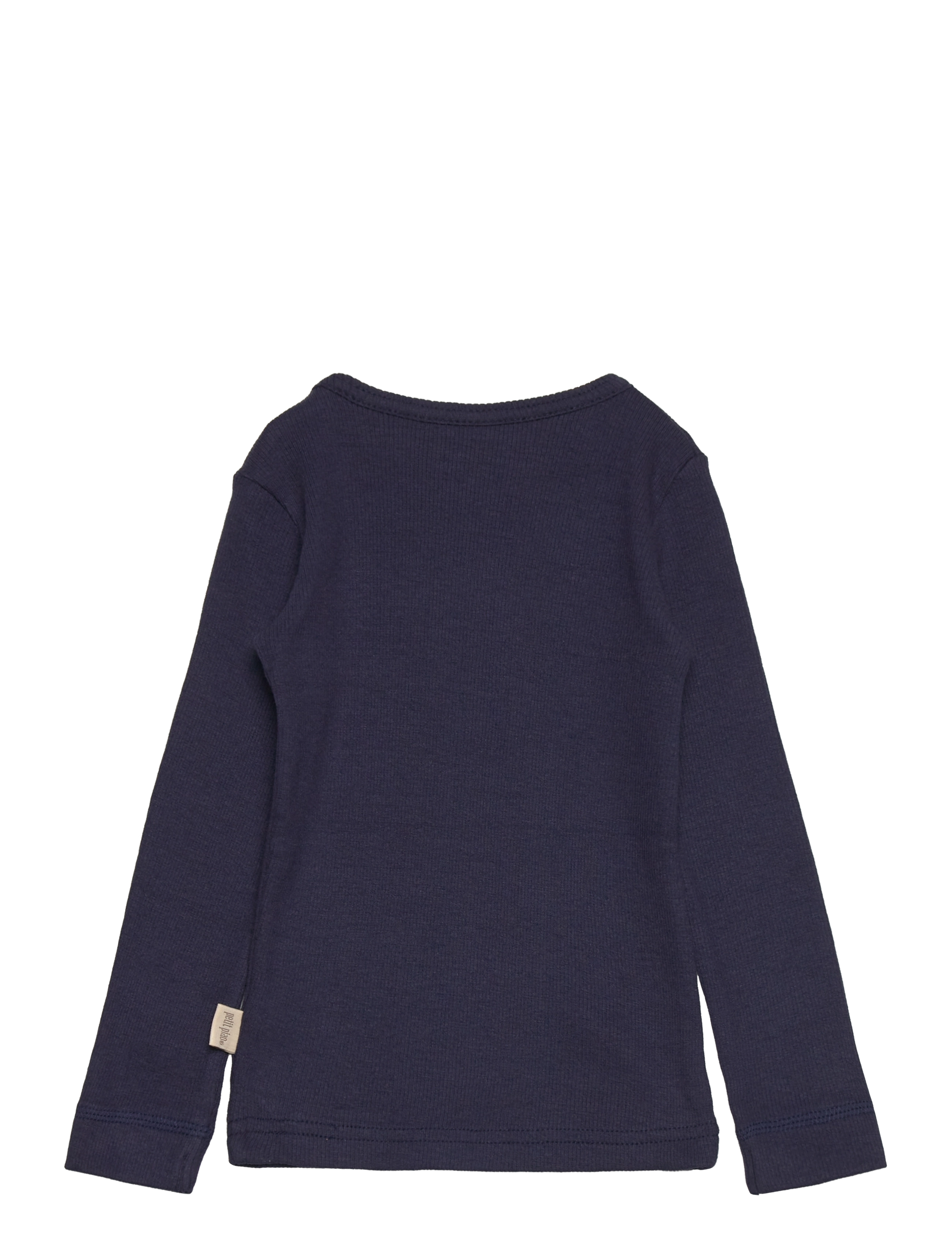 Petit Piao - T-shirt L/S Modal - indigo plum - 1