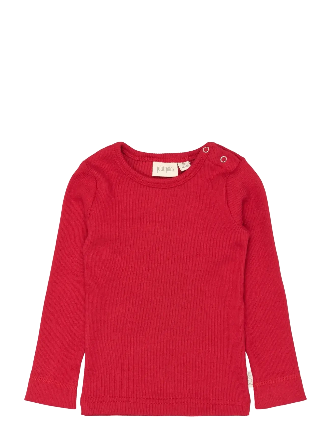 T-shirt L/S Modal - JET RED