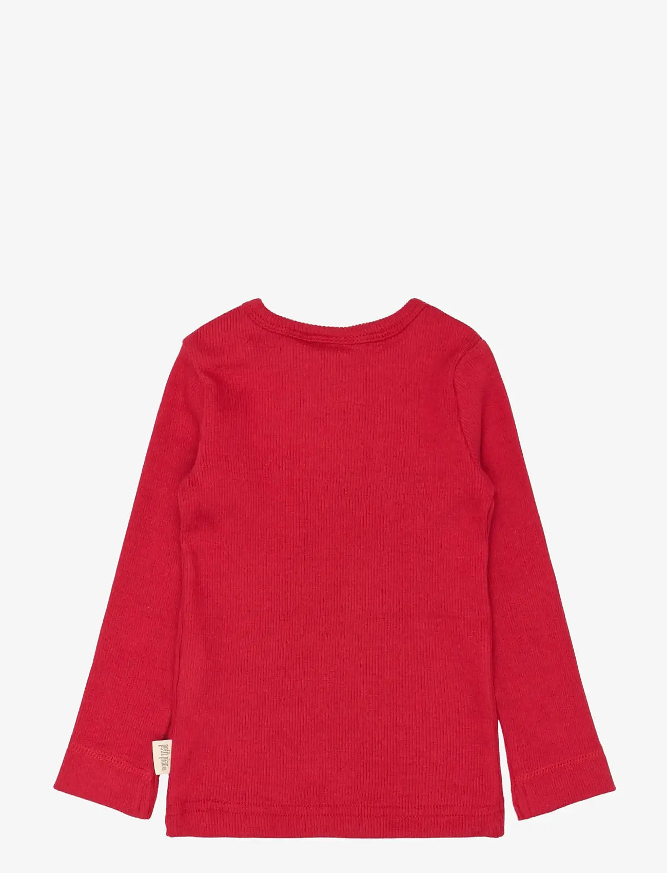 Petit Piao - T-shirt L/S Modal - jet red - 1