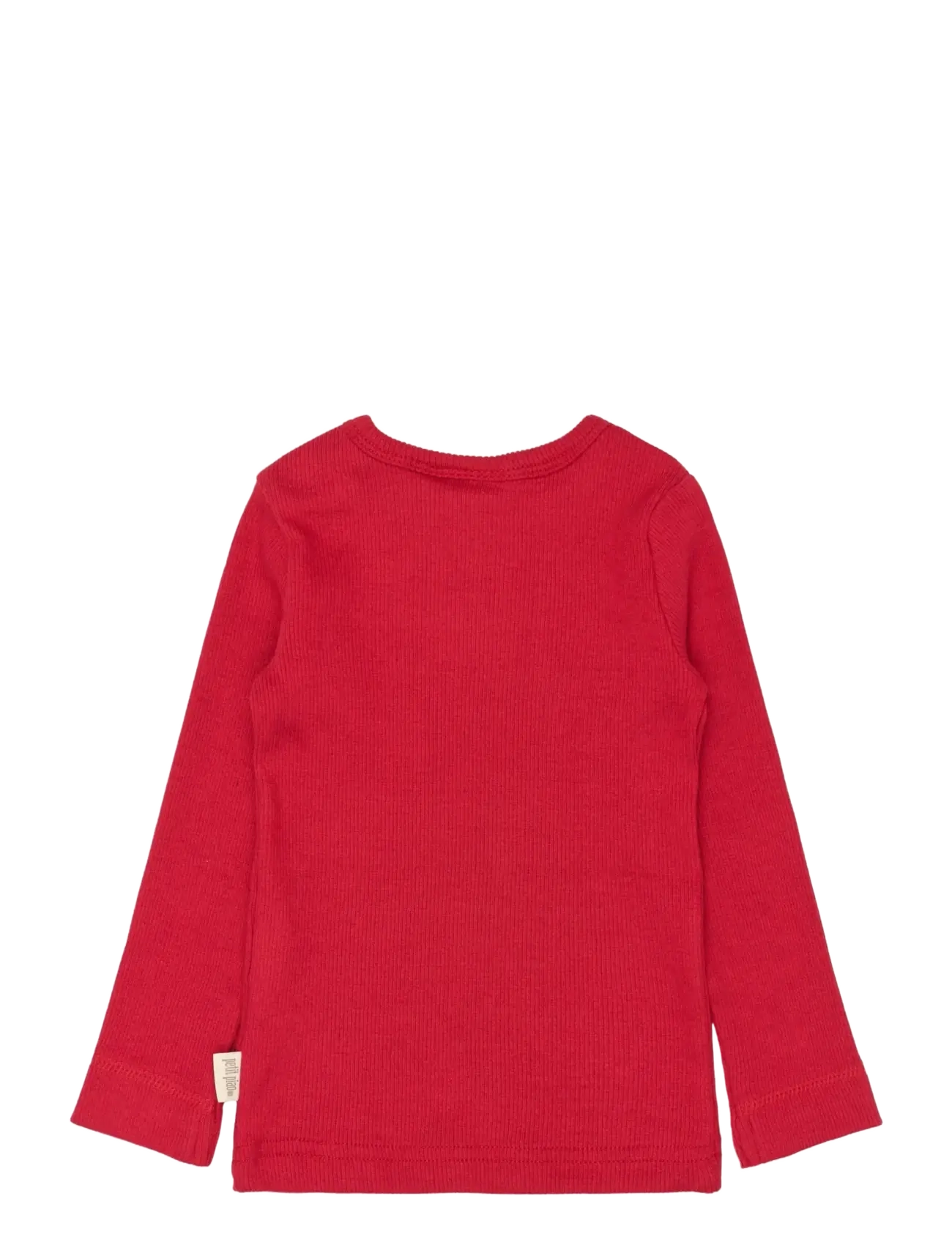 Petit Piao - T-shirt L/S Modal - jet red - 1