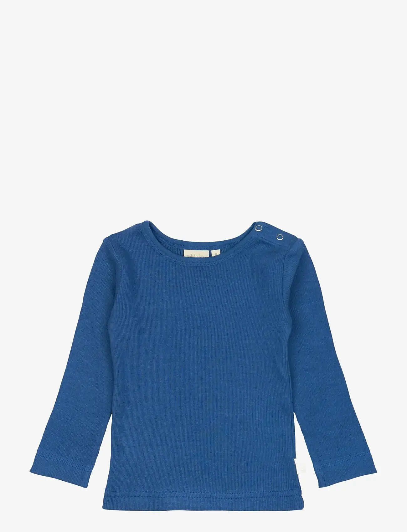 Petit Piao - T-shirt L/S Modal - true navy - 0