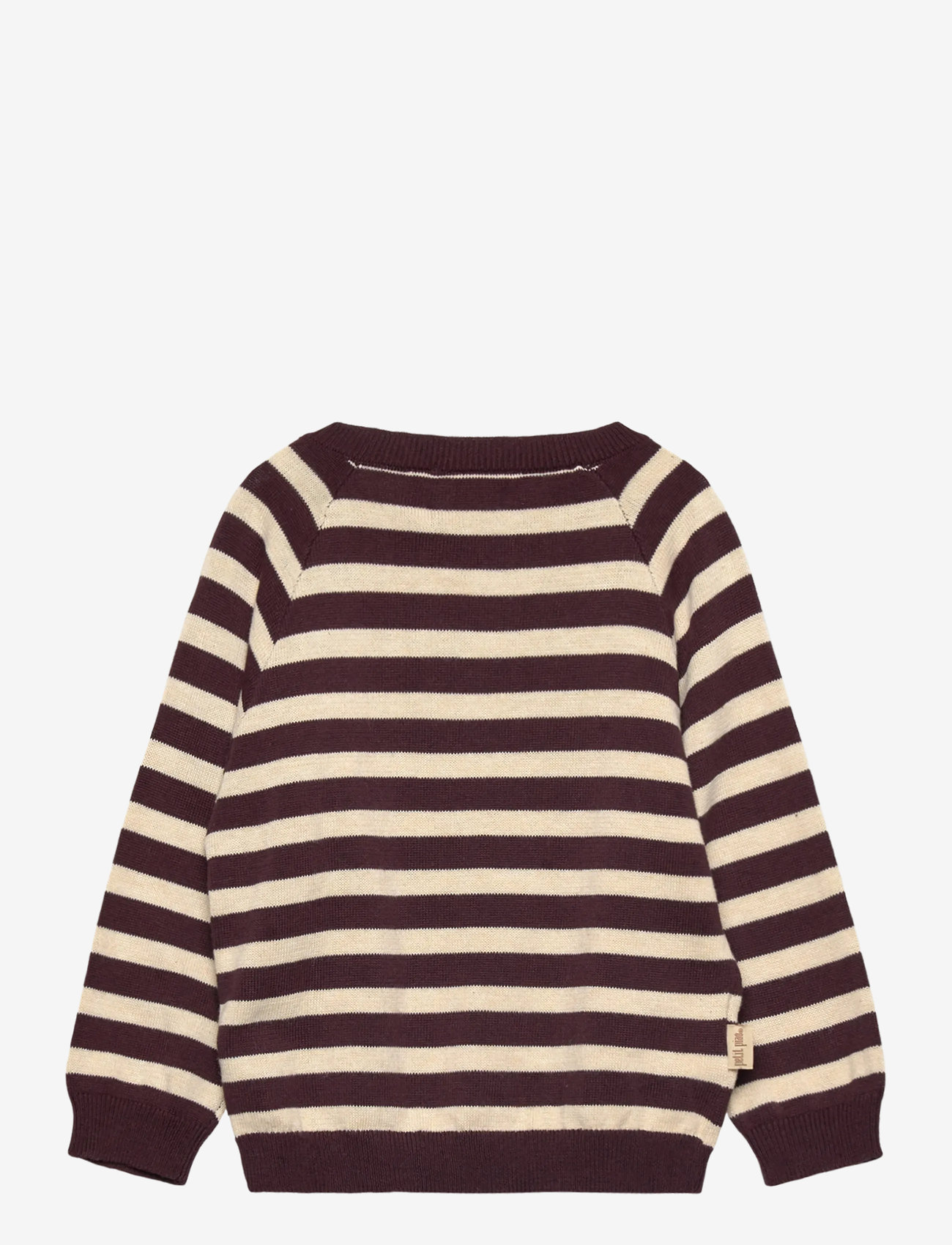 Petit Piao - ppDos Fold Over Knit - off white/brown - 1