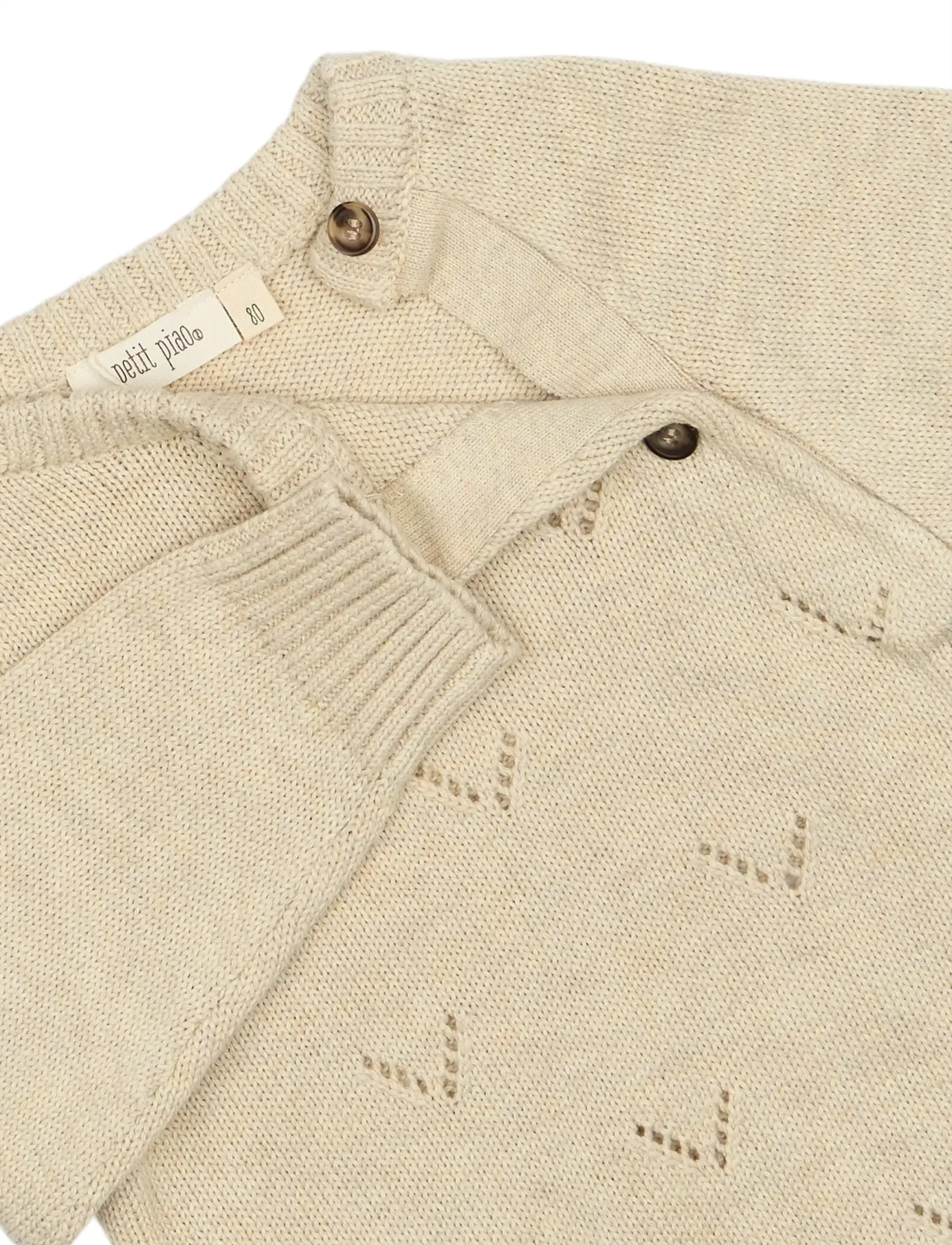 Petit Piao - ppDaqa Fold Over Knit - off white - 2