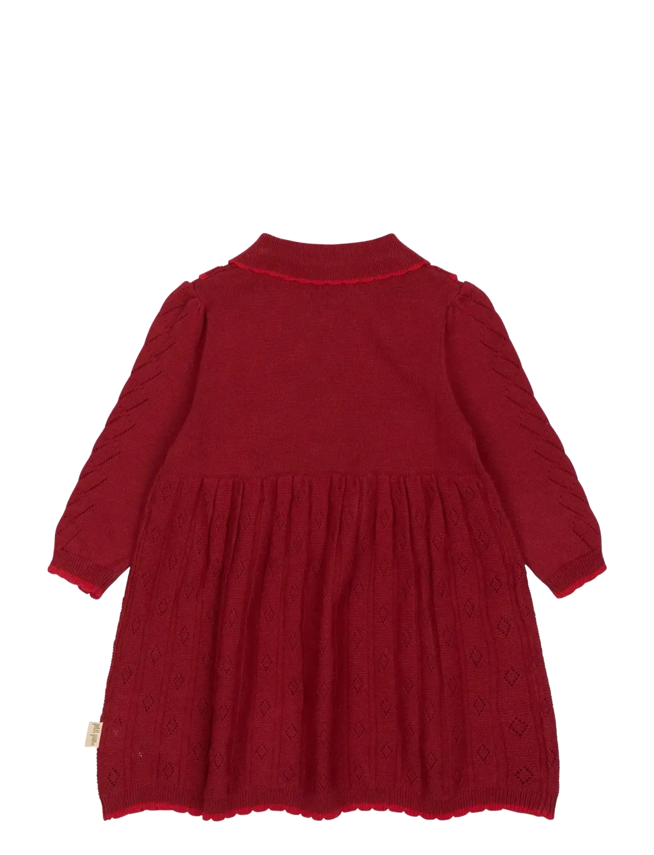 Petit Piao - ppDaimi Knit Dress - biking red - 1