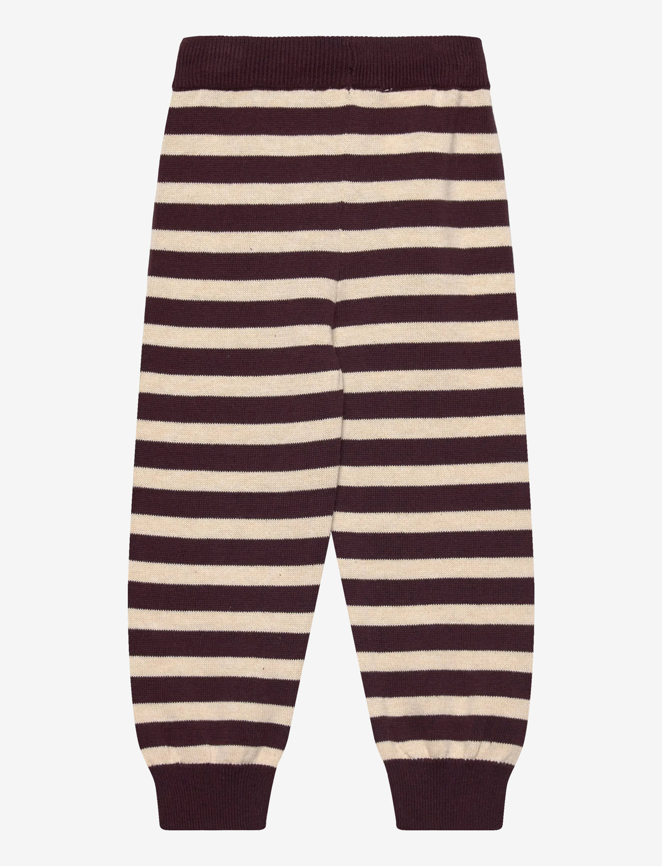 Petit Piao - ppDos Knit Pants - off white/brown - 1