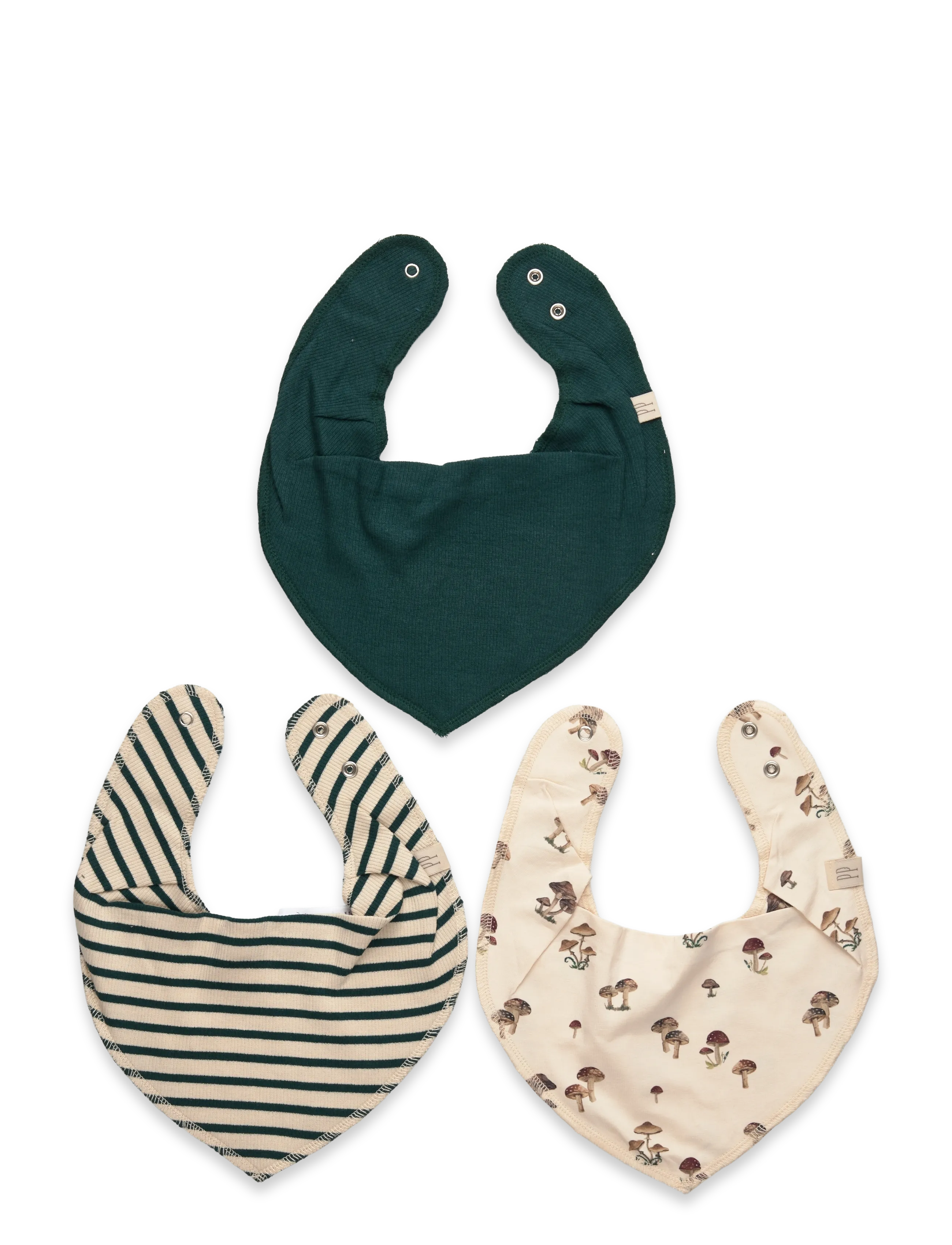 Petit Piao - Bib Modal 3 pack - fungie - 1