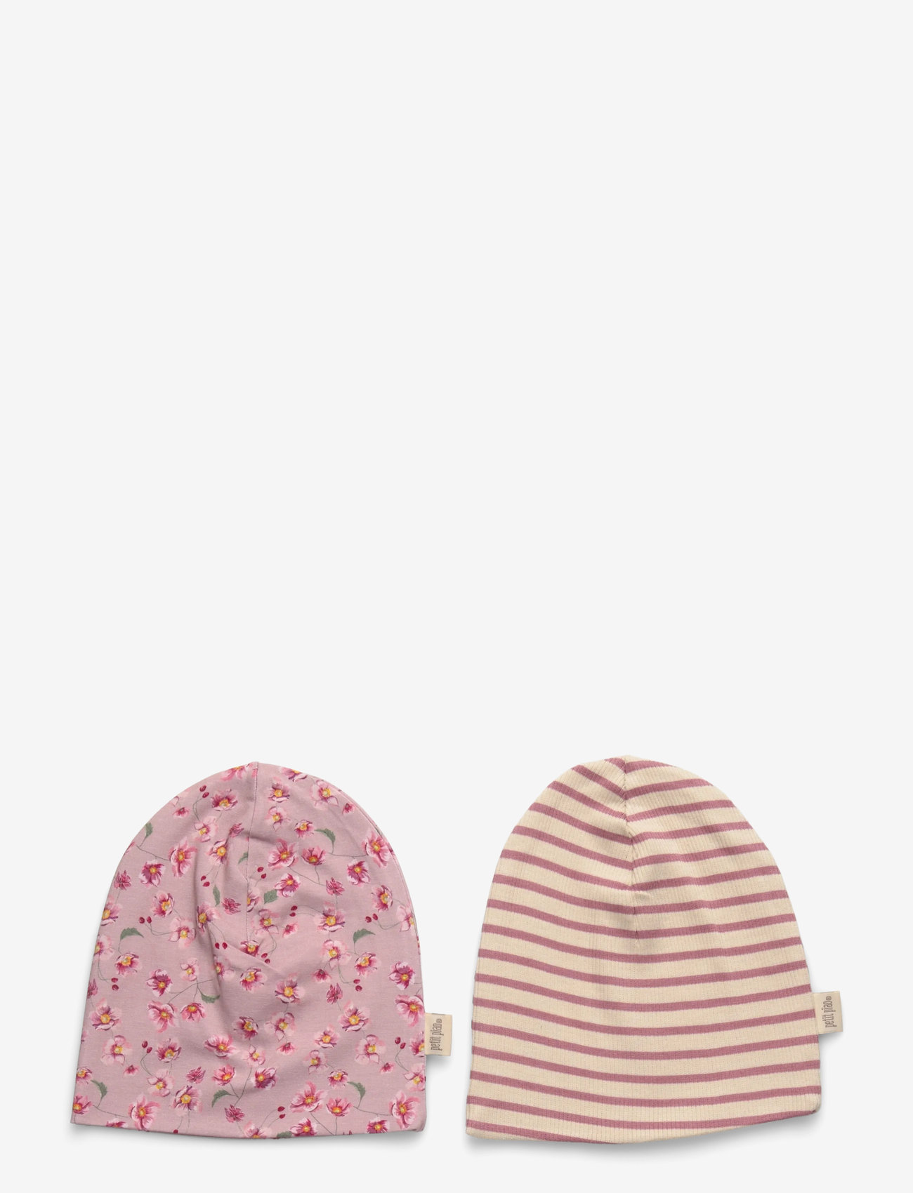Petit Piao - Beanie Hat 2 Pack - accessoires - autumn anemon - 0