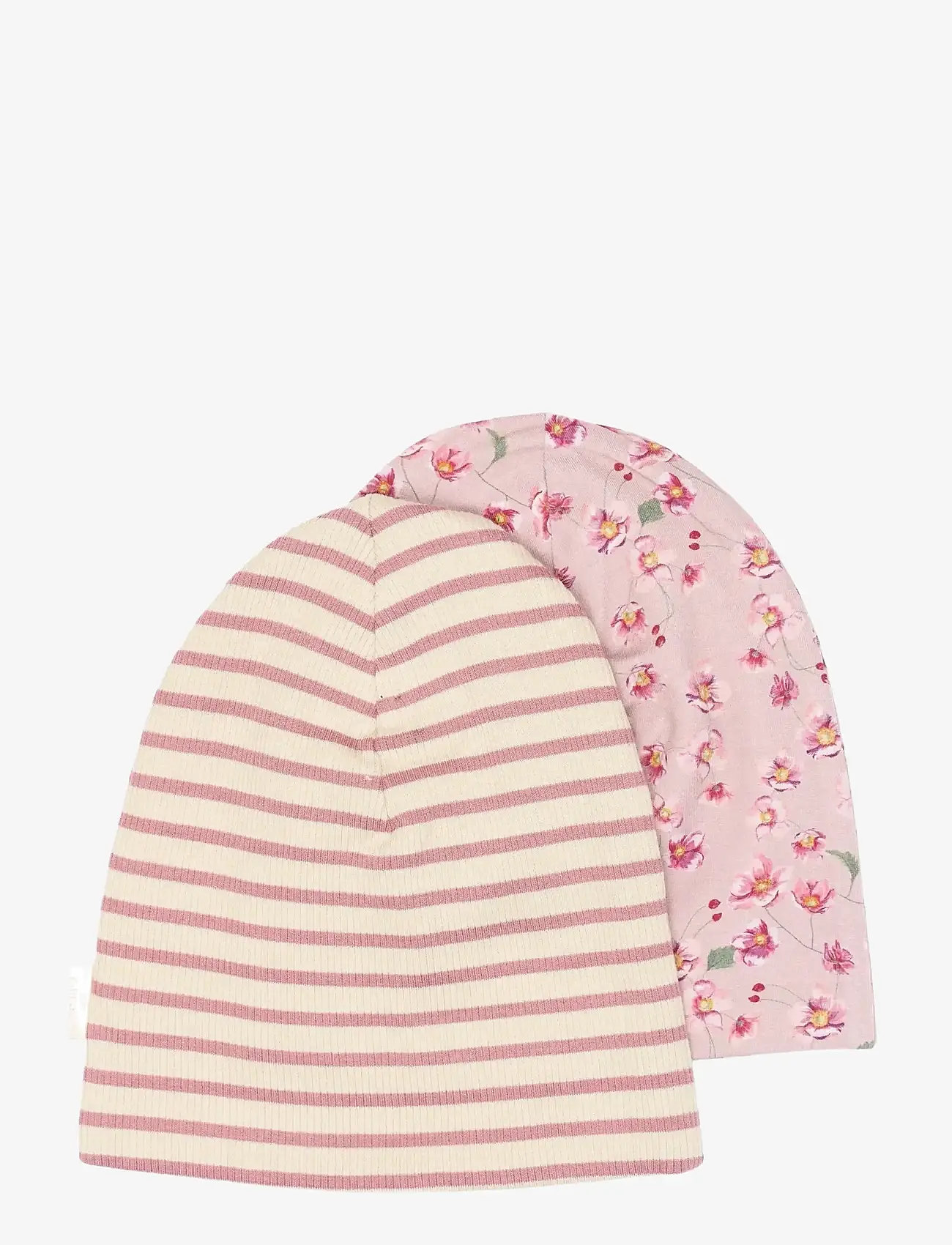 Petit Piao - Beanie Hat 2 Pack - accessoires - autumn anemon - 1