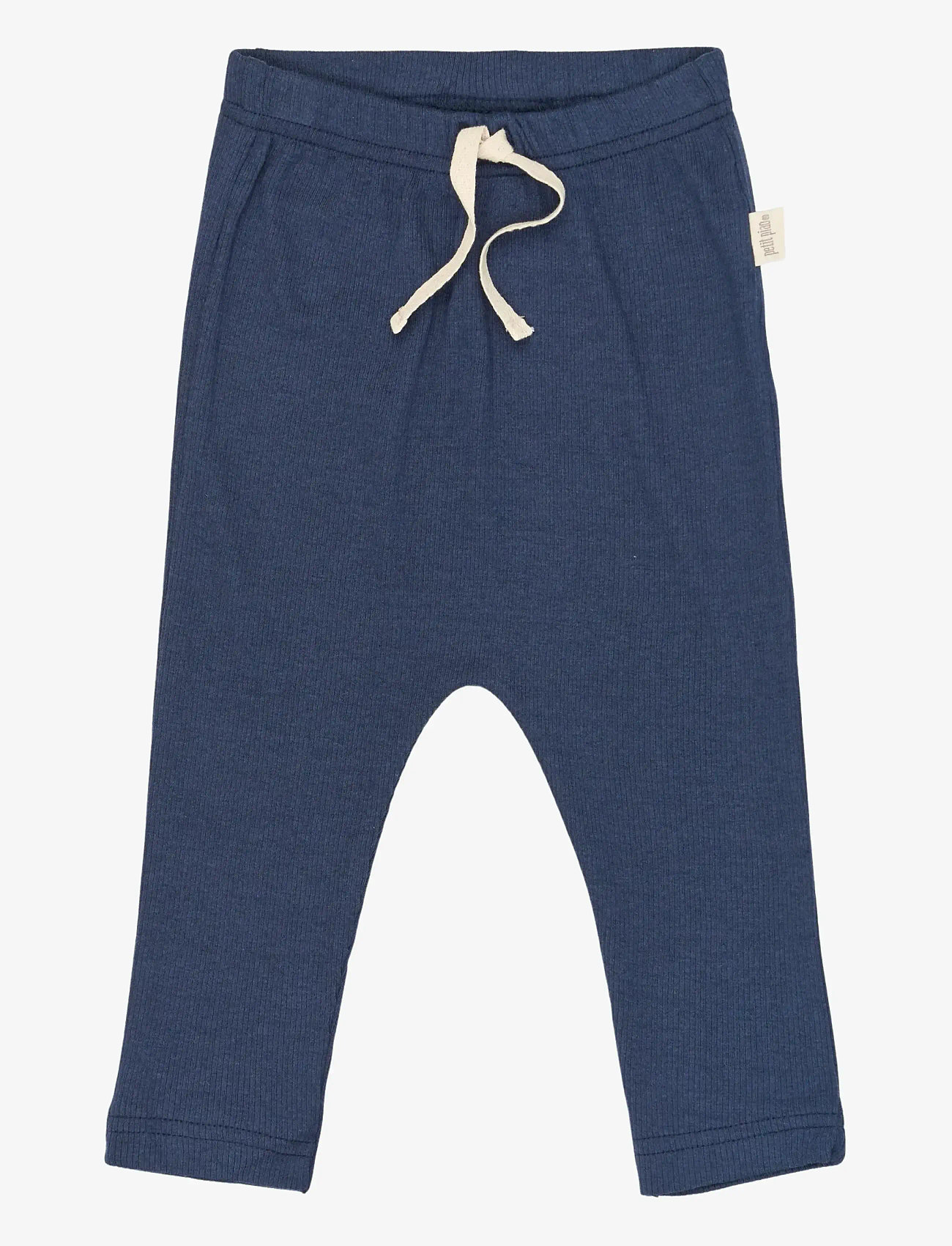 Petit Piao - Pants Modal - herbstliche kleidung - dress blue - 0