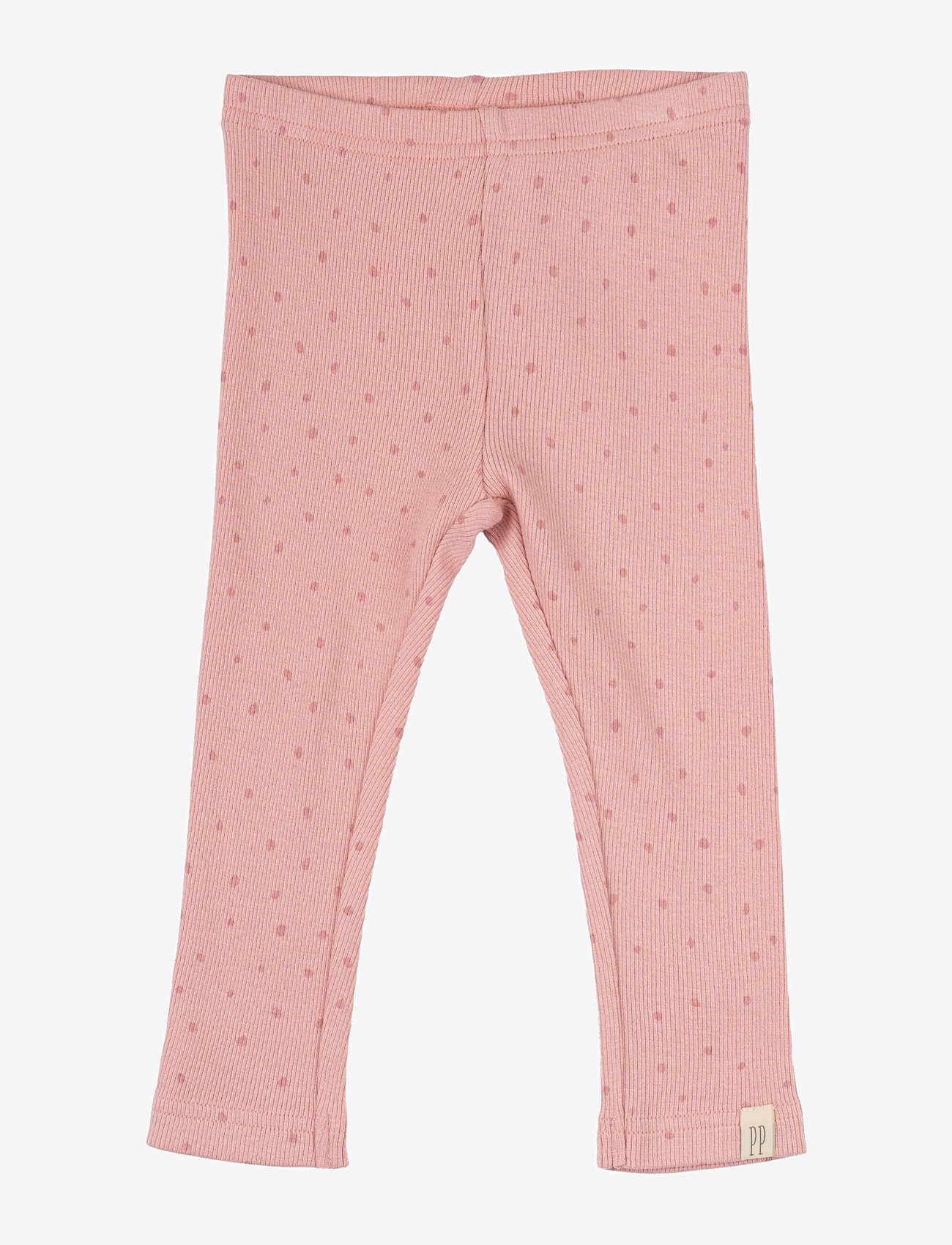 Petit Piao - Legging Modal Dot - efterårstøj - bright rose - 0