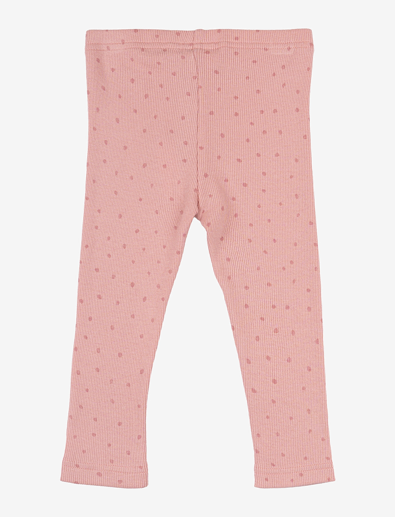 Petit Piao - Legging Modal Dot - efterårstøj - bright rose - 1