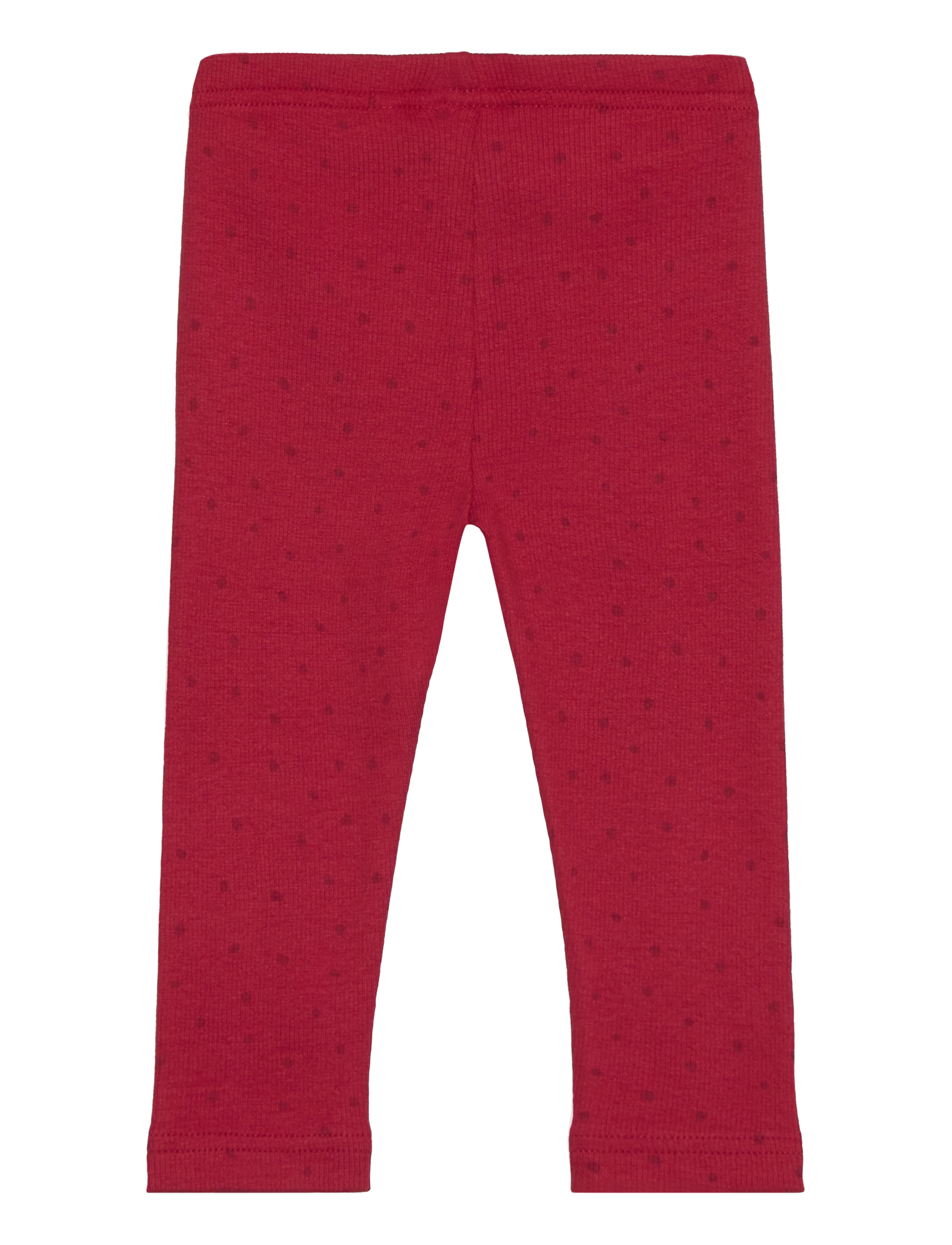 Petit Piao - Legging Modal Dot - chili pepper dot - 1