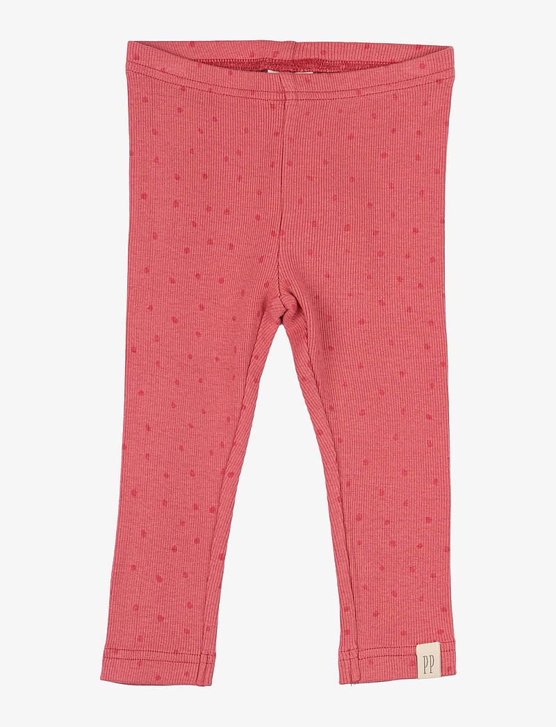 Petit Piao - Legging Modal Dot - retuusid - light berry - 0